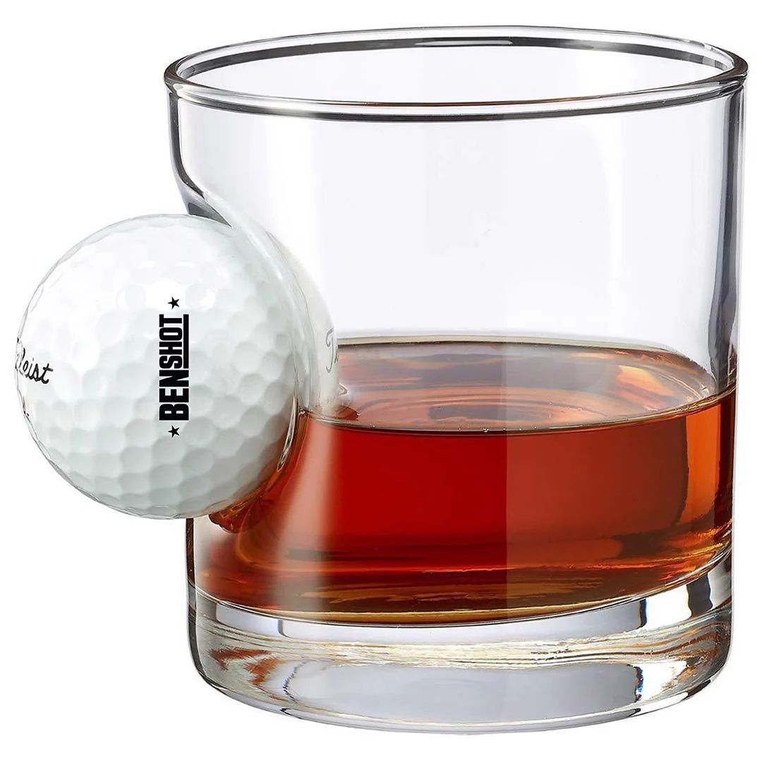 Handcrafted Golf Ball Glass – Rocks Edition (11oz) - PatriotDepot.com