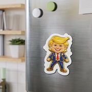 Happy Trump Pin Collectible Magnet (3 Sizes) - PatriotDepot.com