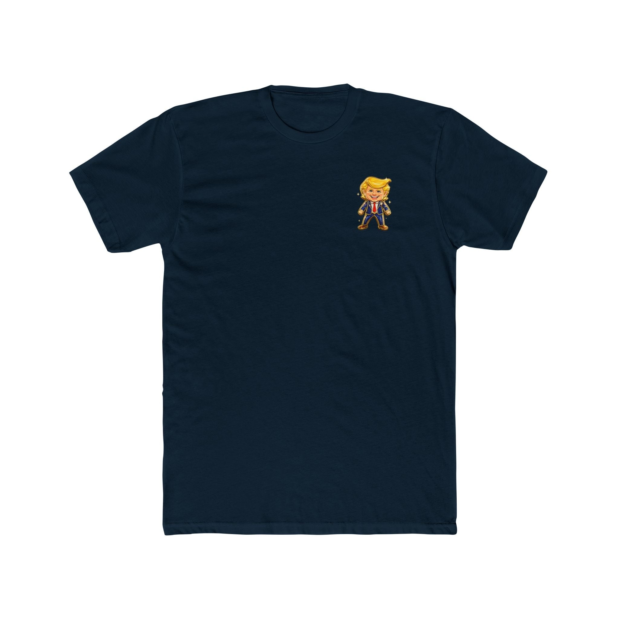 Happy Trump Pin Collectible T-Shirt (Front/Back Design) - PatriotDepot.com
