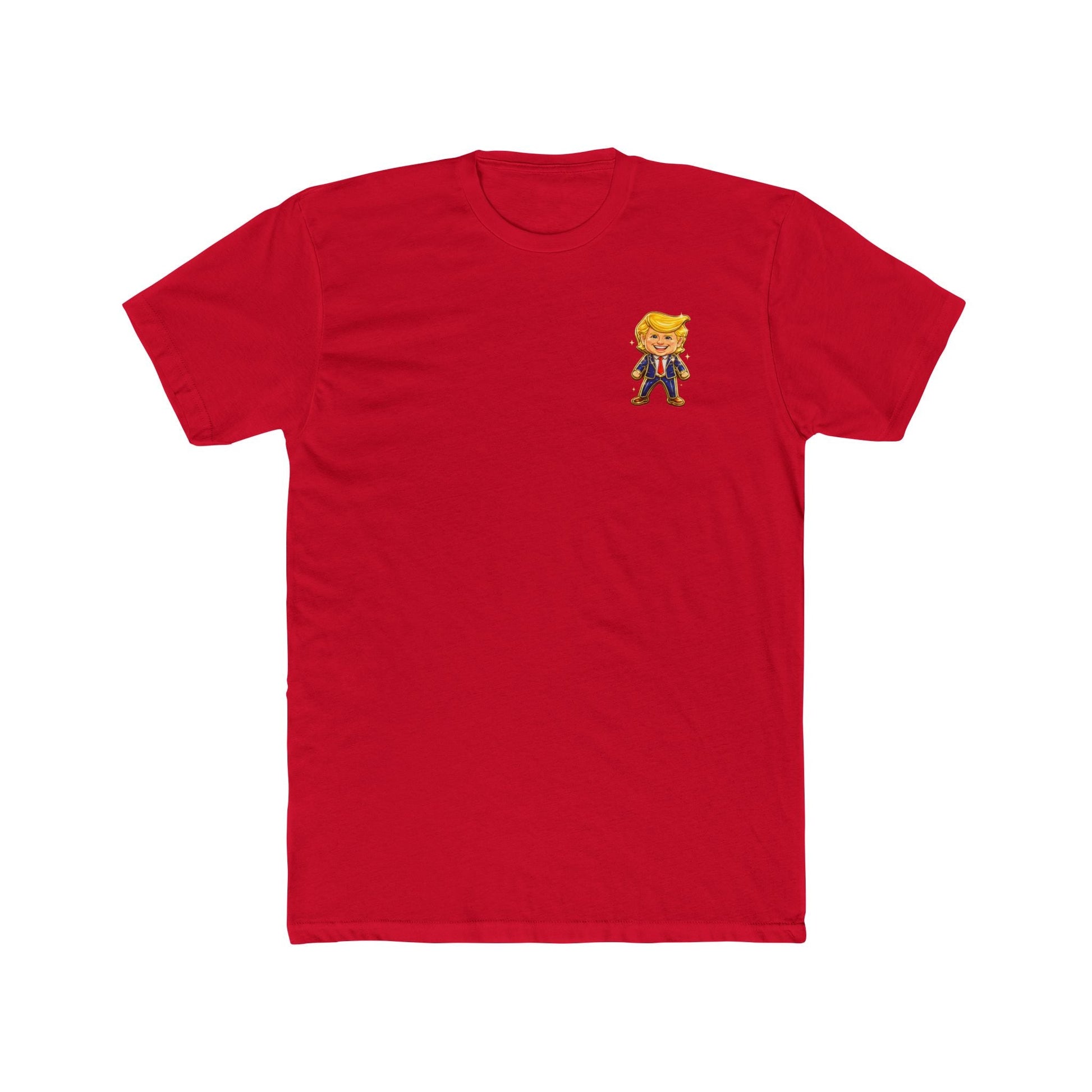 Happy Trump Pin Collectible T-Shirt (Front/Back Design) - PatriotDepot.com