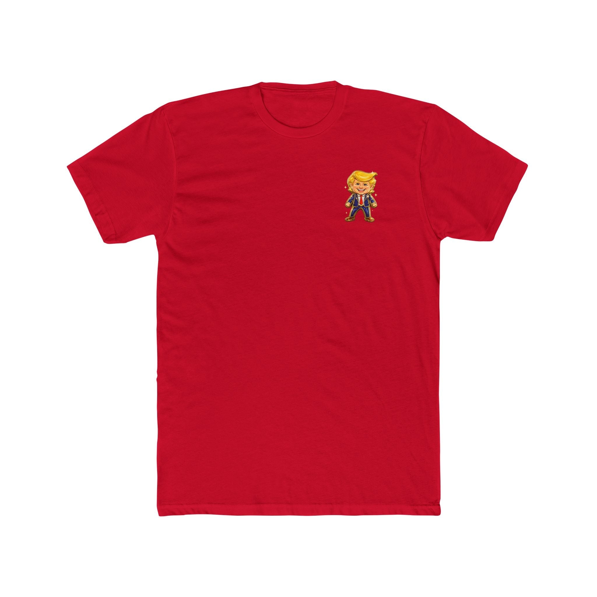 Happy Trump Pin Collectible T-Shirt (Front/Back Design) - PatriotDepot.com