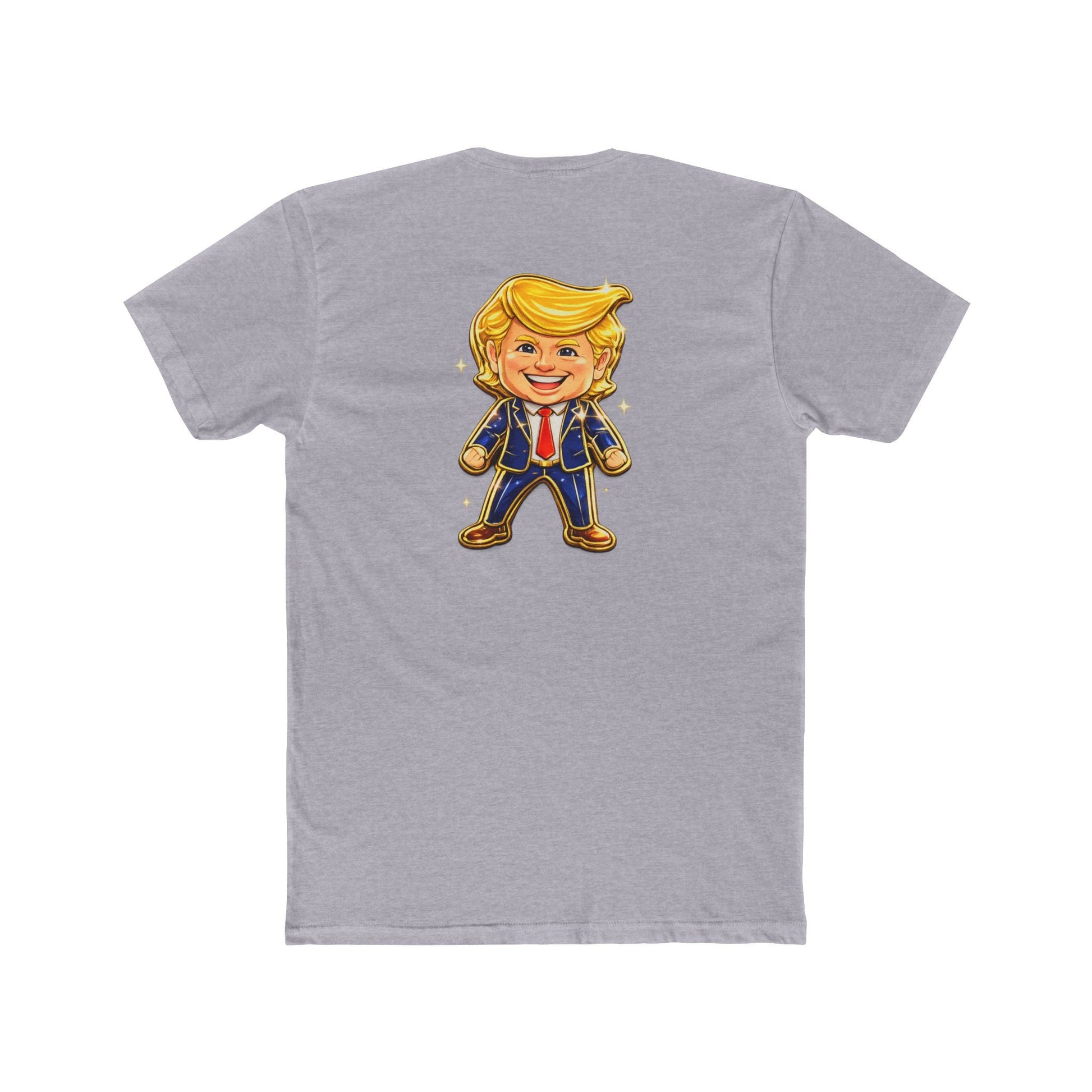 Happy Trump Pin Collectible T-Shirt (Front/Back Design) - PatriotDepot.com