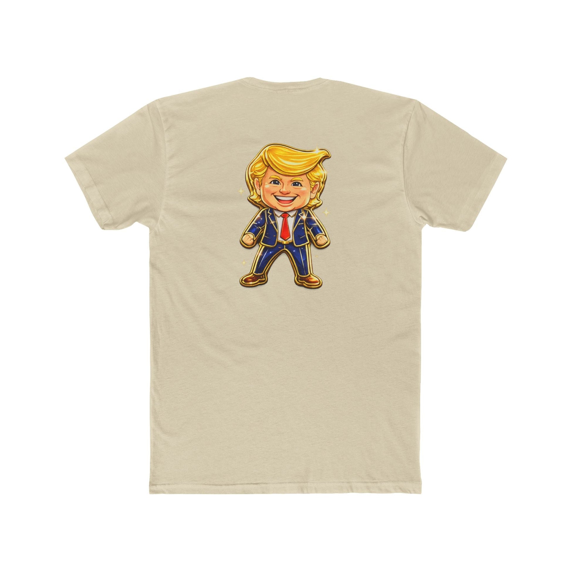 Happy Trump Pin Collectible T-Shirt (Front/Back Design) - PatriotDepot.com