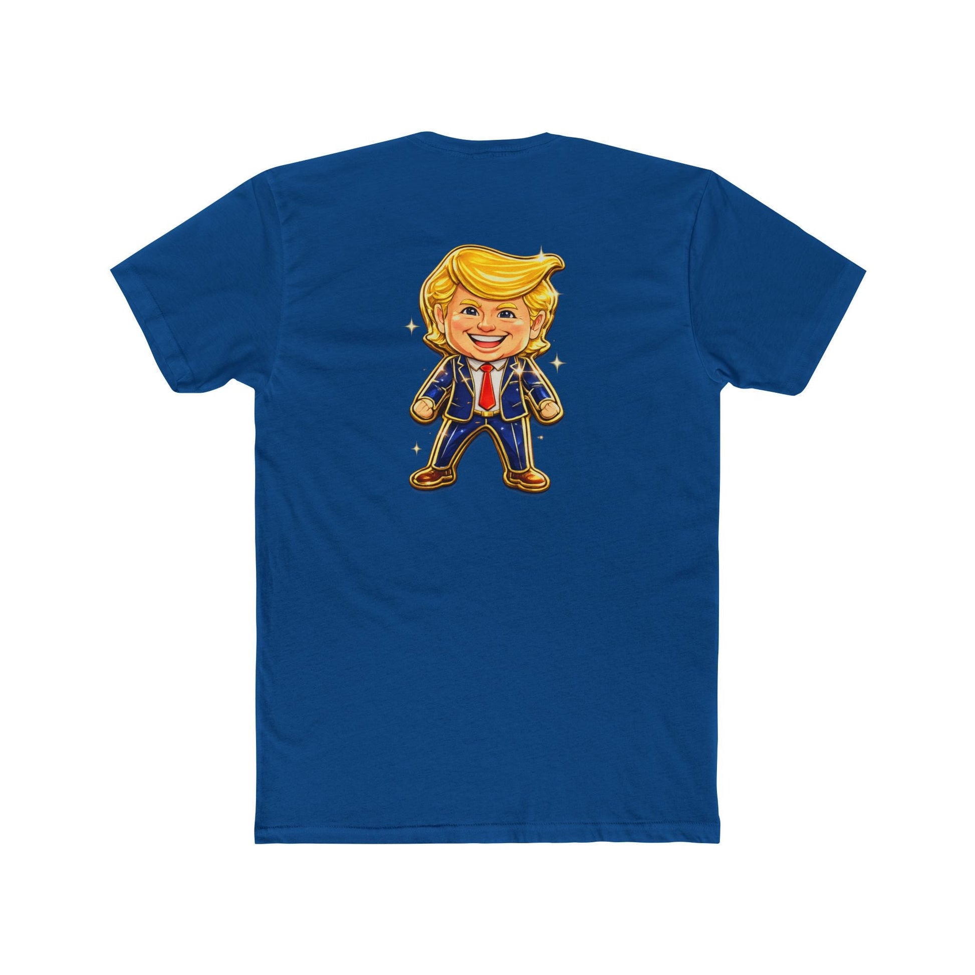 Happy Trump Pin Collectible T-Shirt (Front/Back Design) - PatriotDepot.com