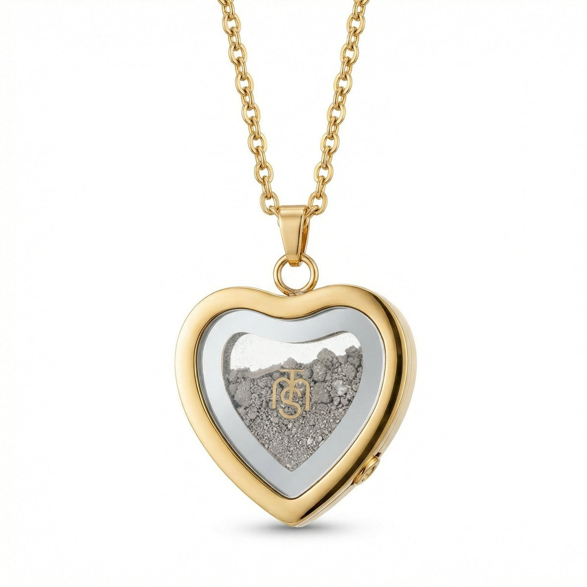 Heart of Unfailing Love | Temple Mount Soil Pendant Necklace - PatriotDepot.com