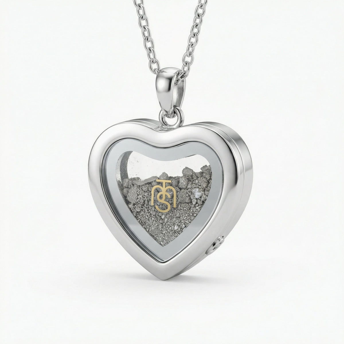 Heart of Unfailing Love | Temple Mount Soil Pendant Necklace - PatriotDepot.com