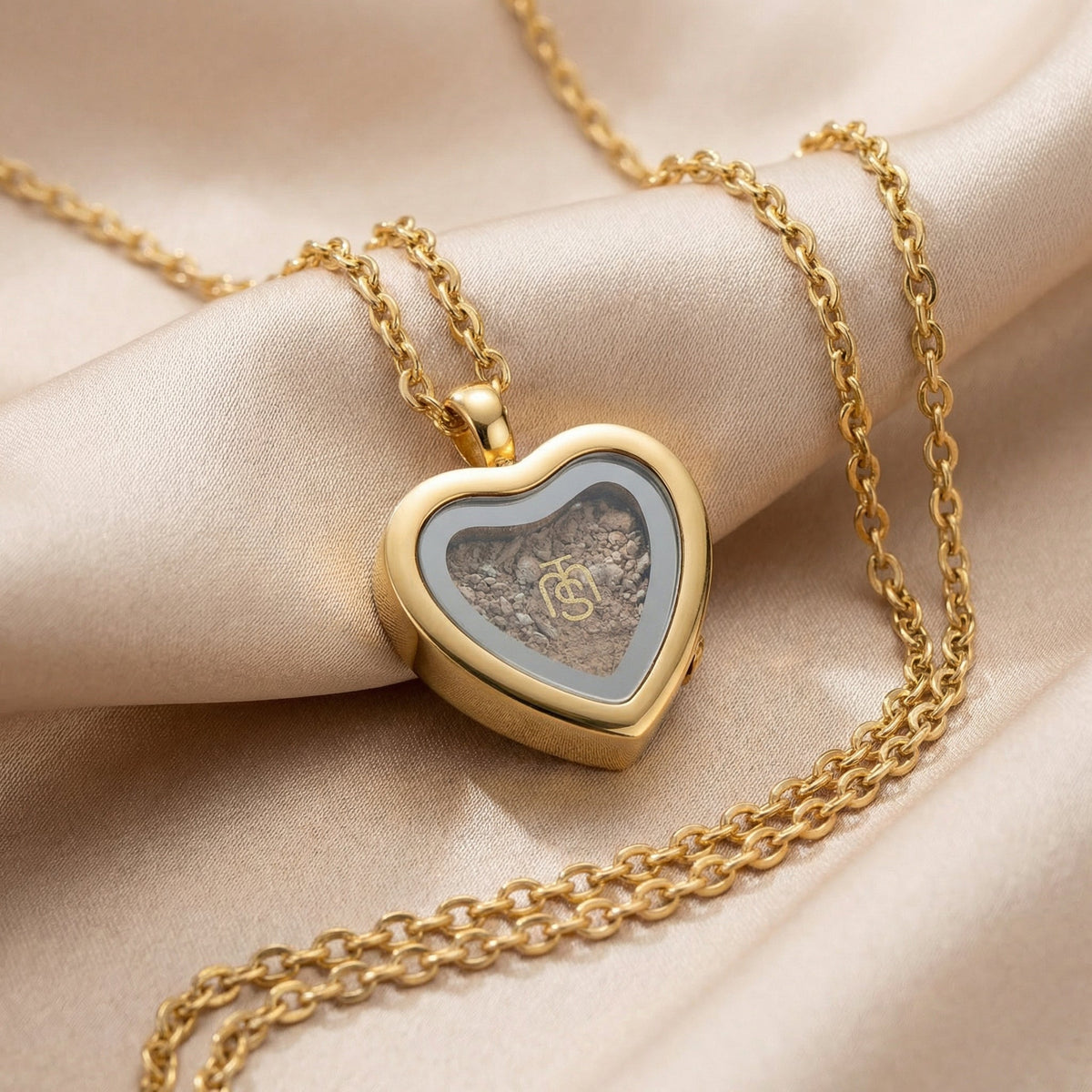 Heart of Unfailing Love | Temple Mount Soil Pendant Necklace - PatriotDepot.com