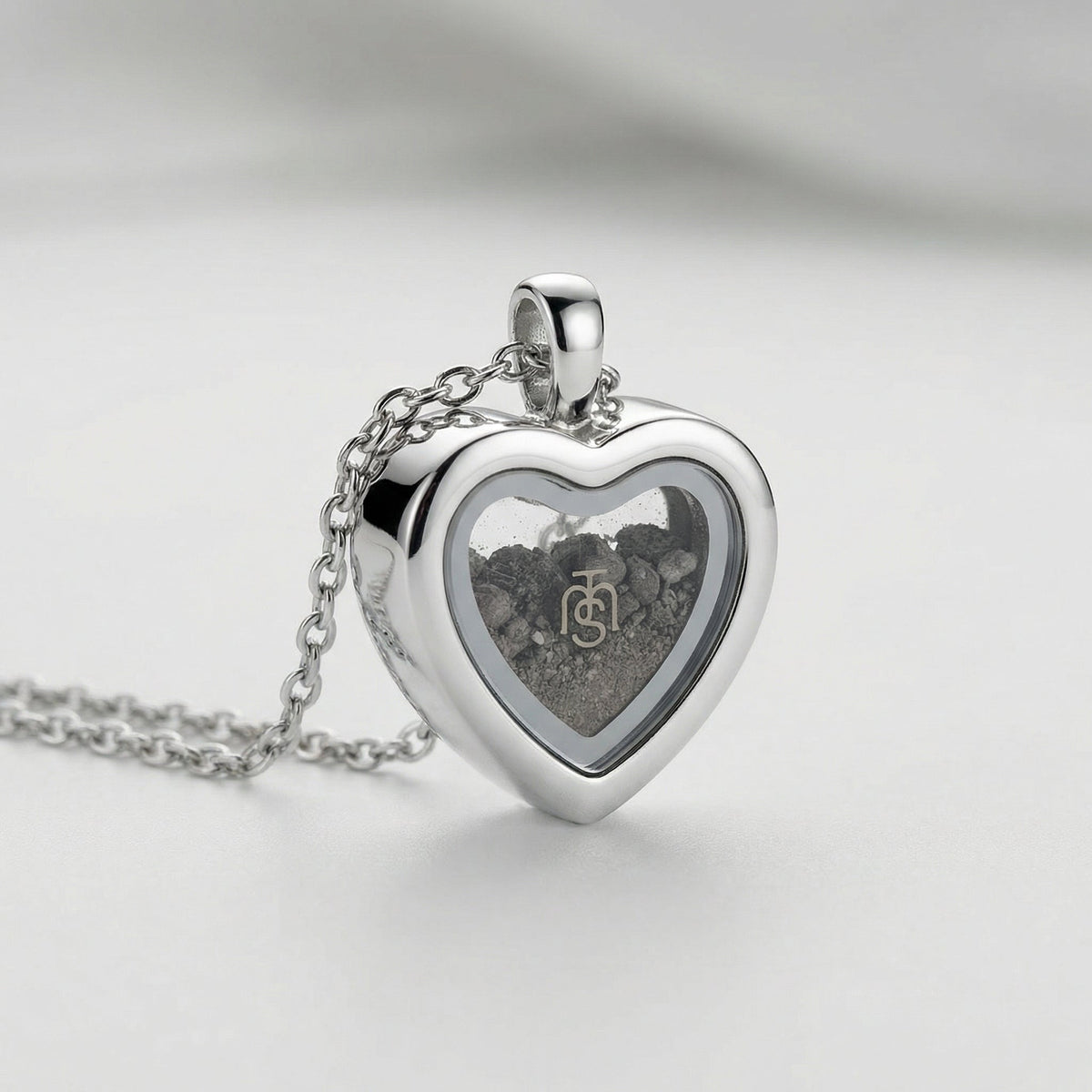 Heart of Unfailing Love | Temple Mount Soil Pendant Necklace - PatriotDepot.com