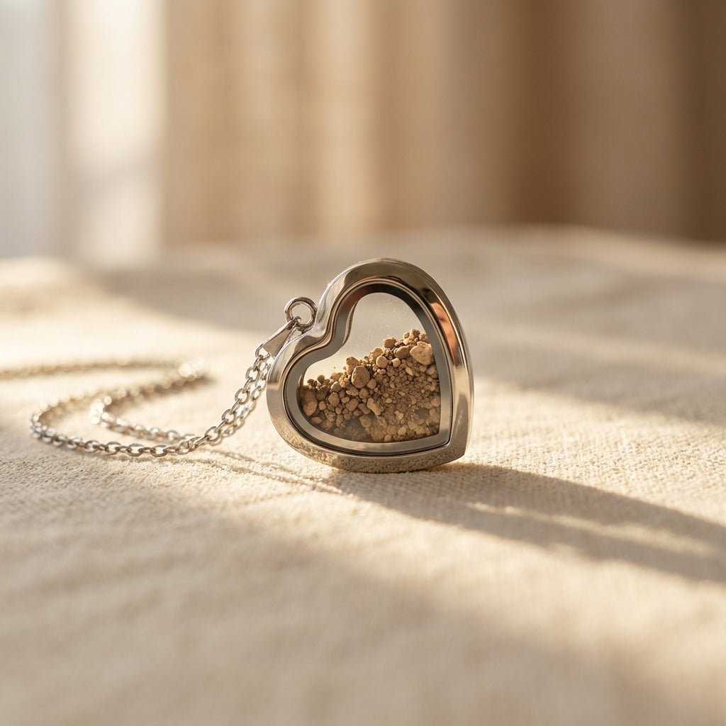 Heart of Unfailing Love | Temple Mount Soil Pendant Necklace - PatriotDepot.com