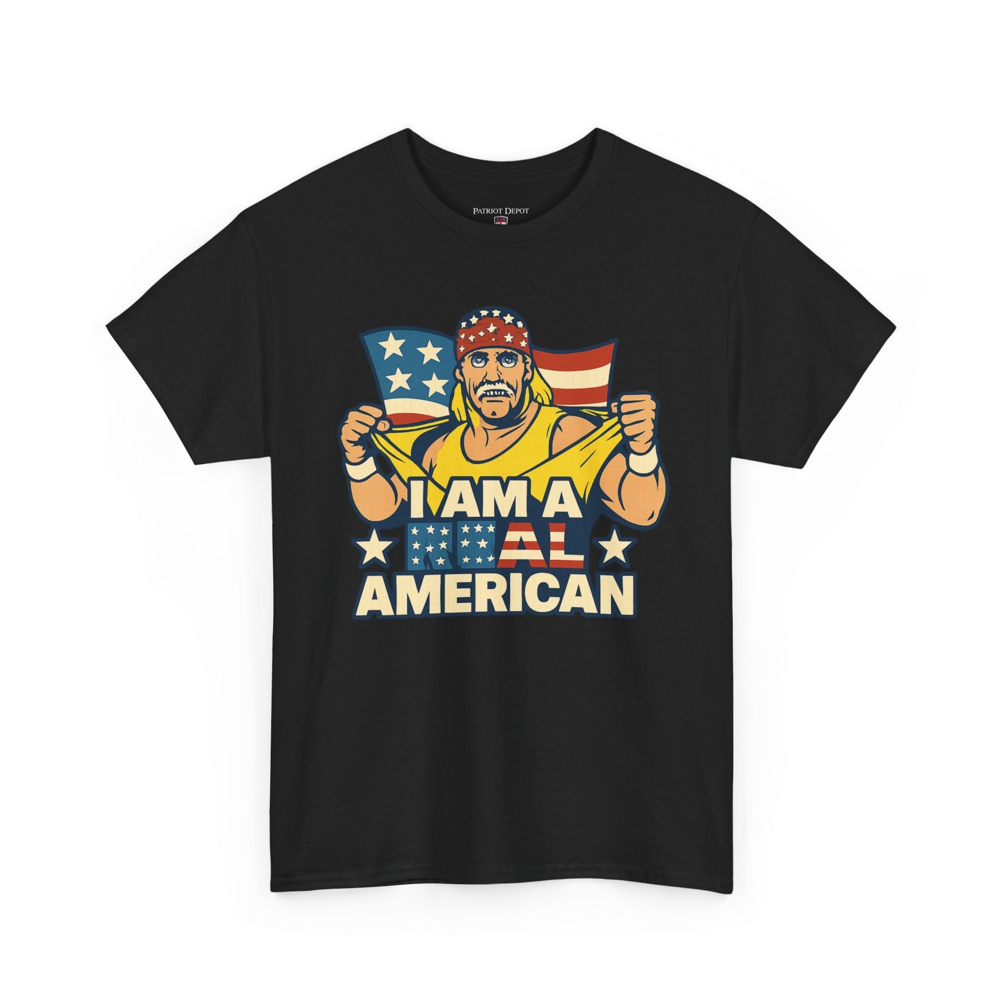 I Am A Real American T-Shirt (Hogan Inspired) - PatriotDepot.com