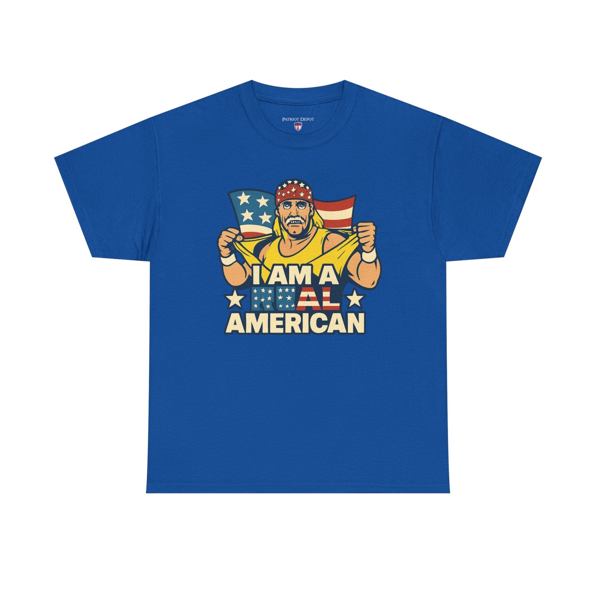 I Am A Real American T-Shirt (Hogan Inspired) - PatriotDepot.com