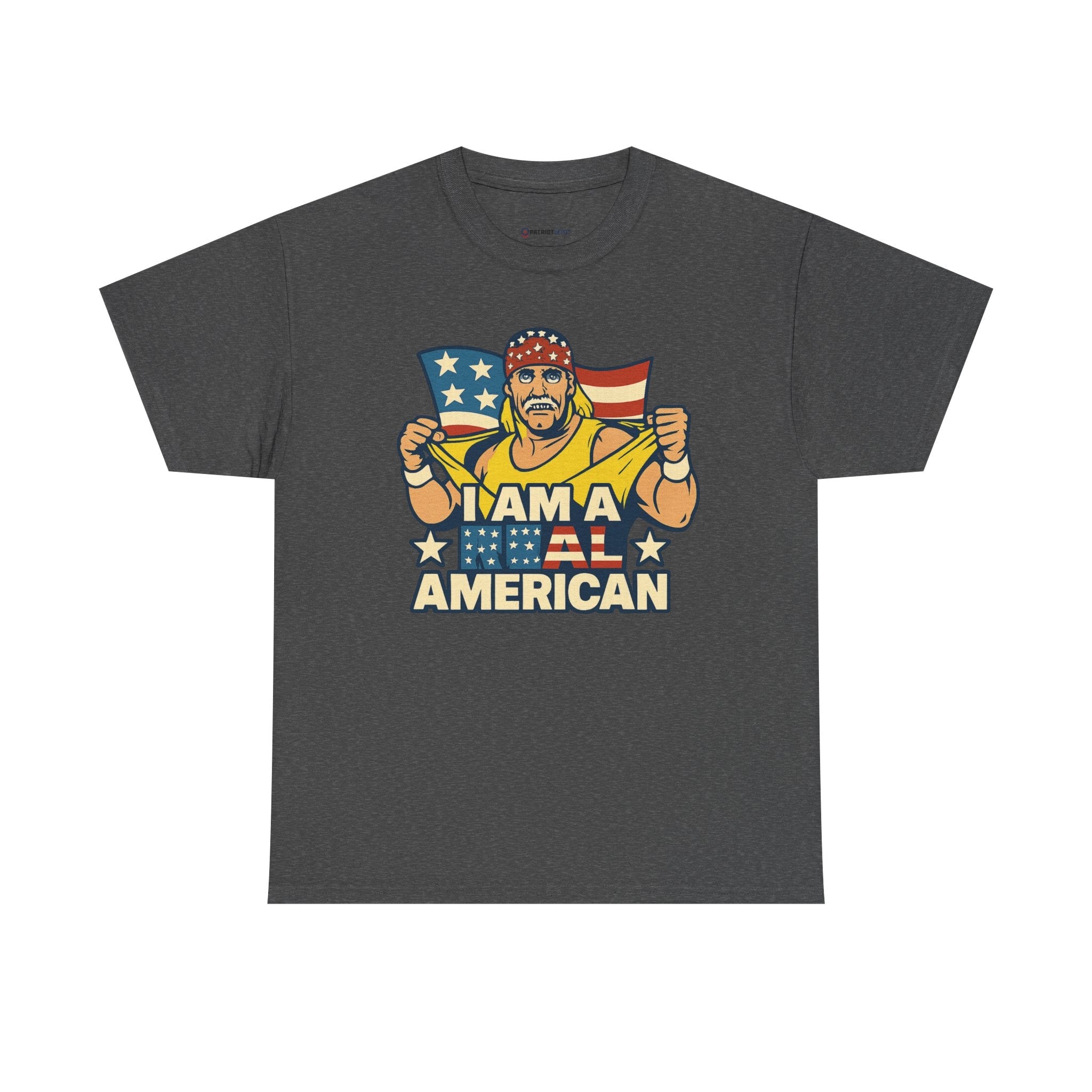I Am A Real American T-Shirt (Hogan Inspired) - PatriotDepot.com