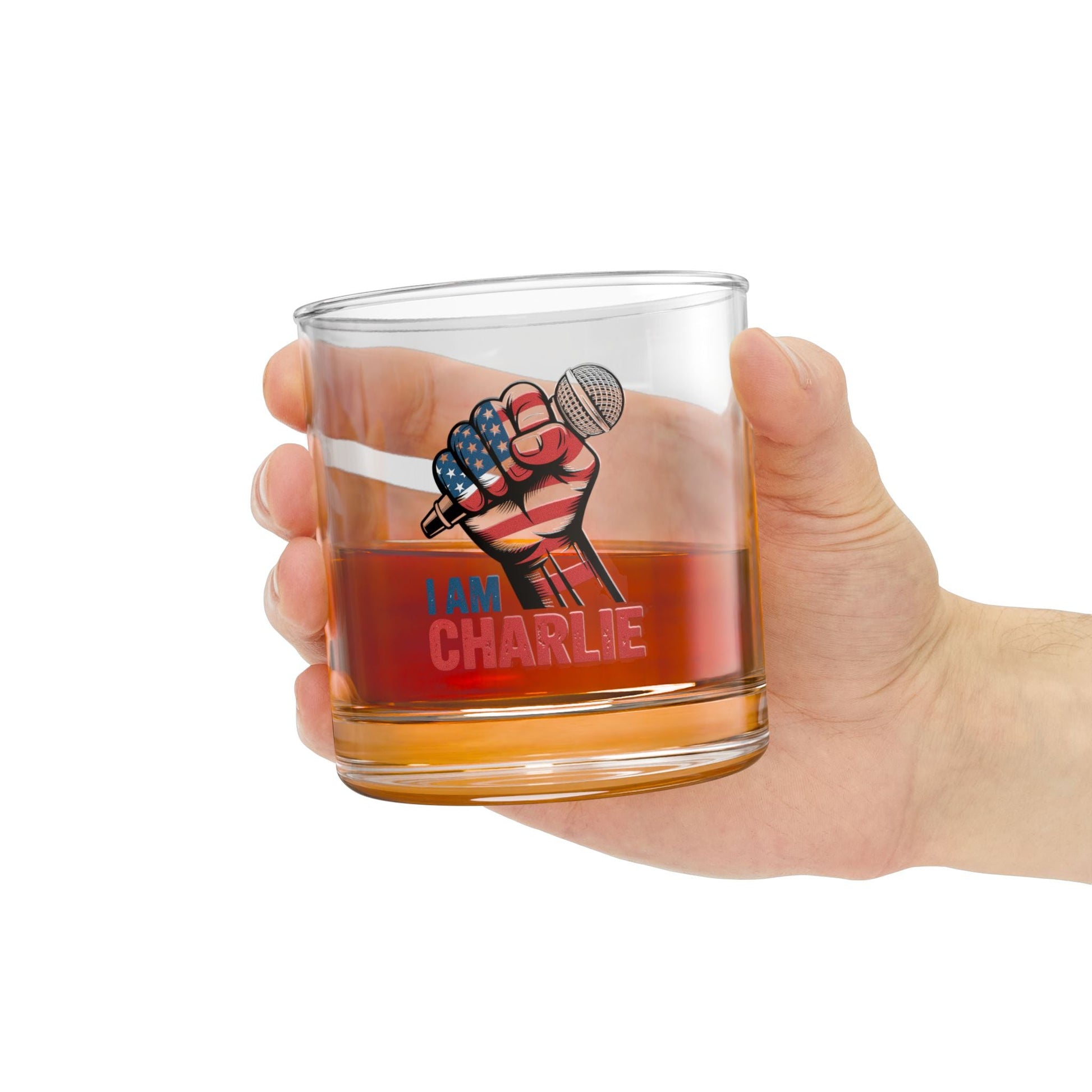 I Am Charlie Kirk Statement Glass - PatriotDepot.com