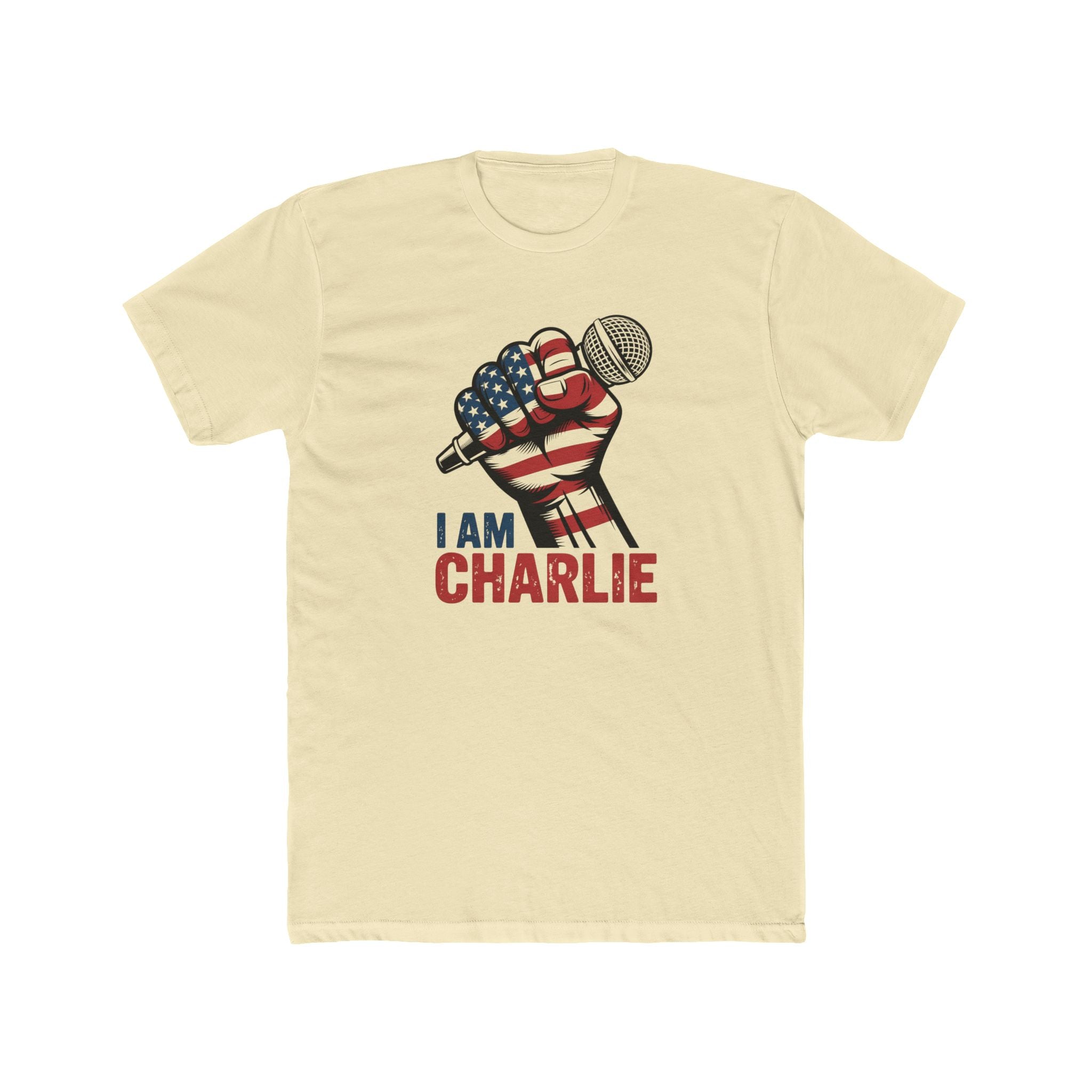 I Am Charlie Kirk Statement T-Shirt - PatriotDepot.com