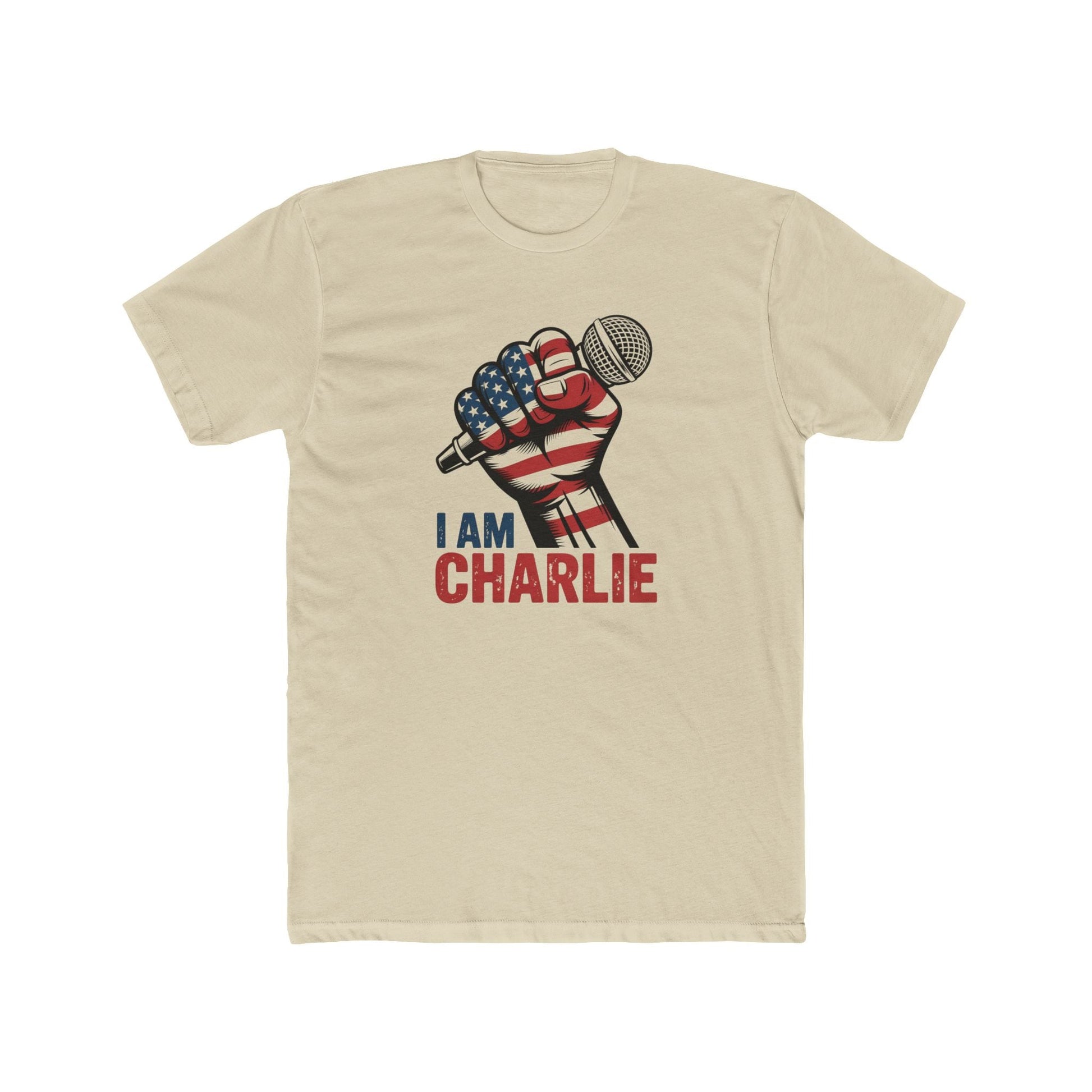 I Am Charlie Kirk Statement T-Shirt - PatriotDepot.com
