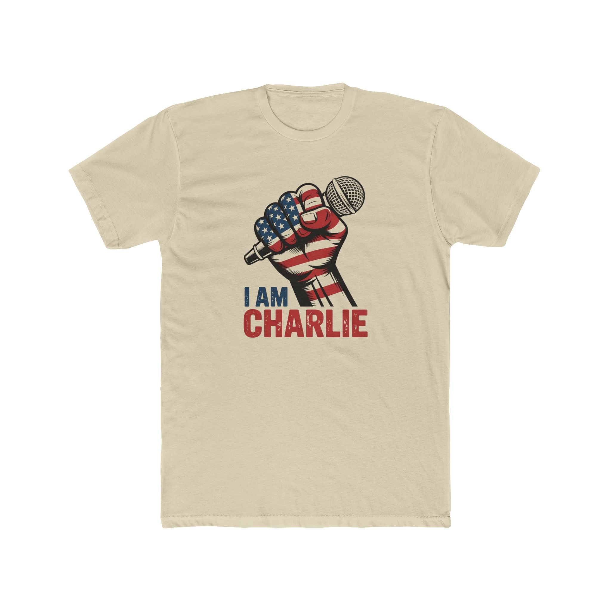 I Am Charlie Kirk Statement T-Shirt - PatriotDepot.com