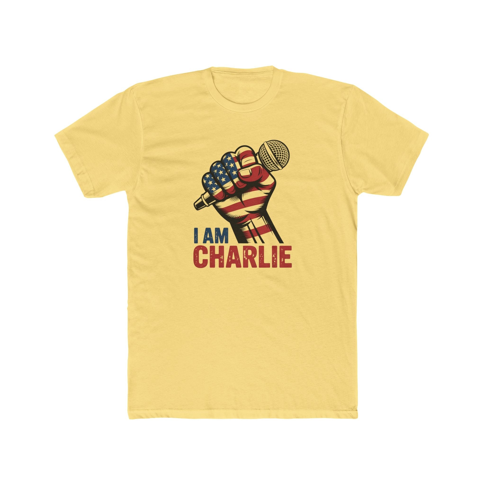 I Am Charlie Kirk Statement T-Shirt - PatriotDepot.com