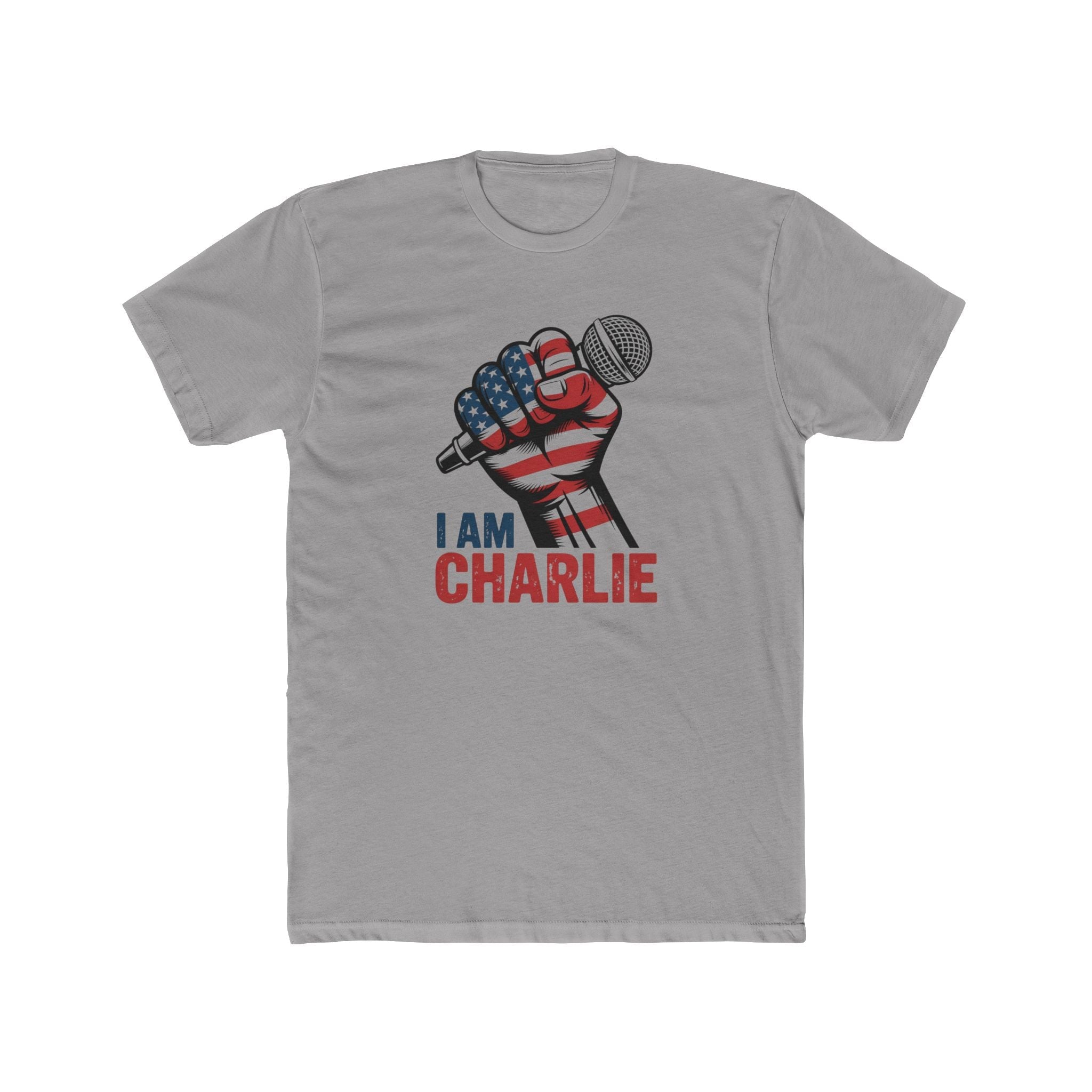 I Am Charlie Kirk Statement T-Shirt - PatriotDepot.com