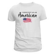 I Identify As An American Ladies T-Shirt - PatriotDepot.com