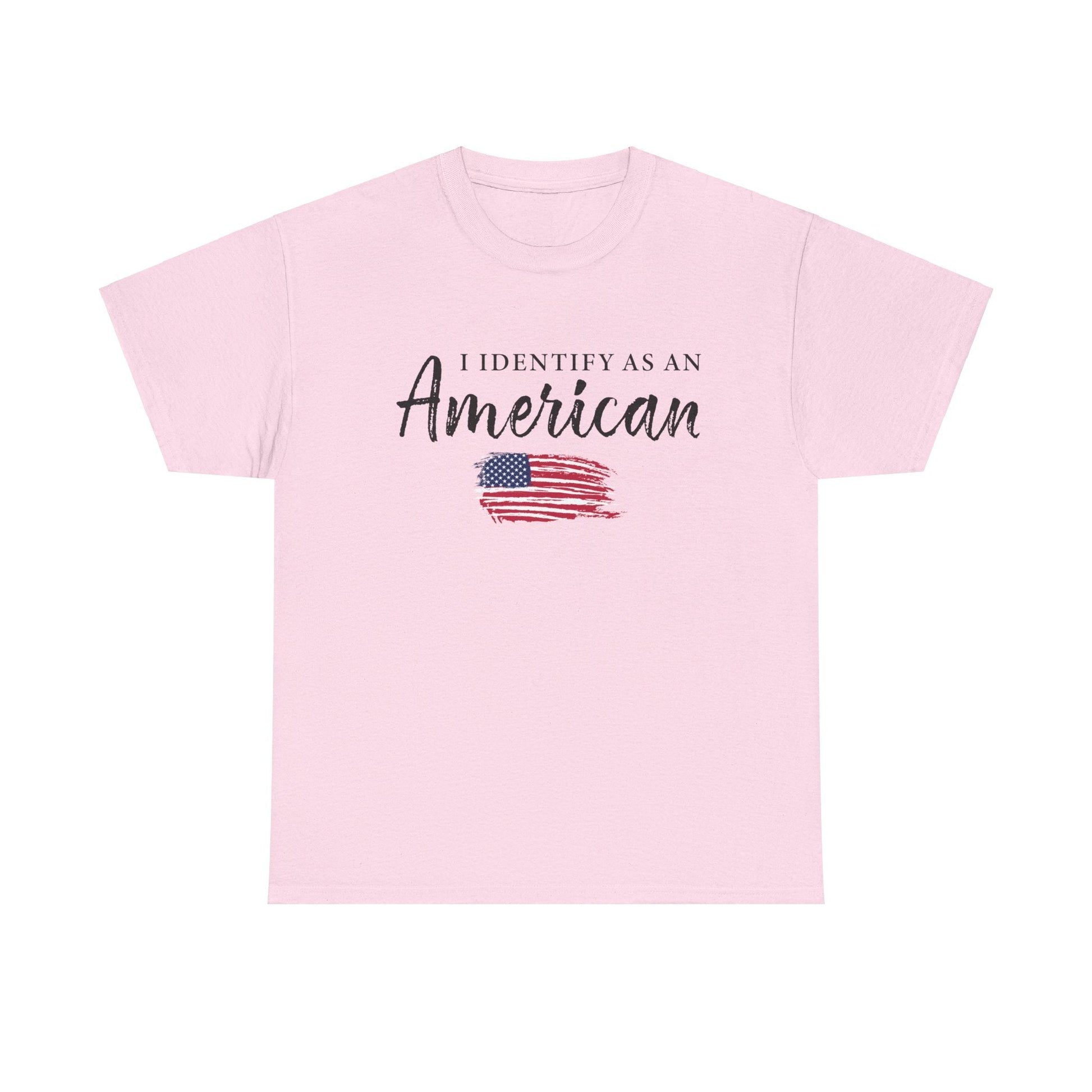 I Identify As An American Ladies T-Shirt - PatriotDepot.com