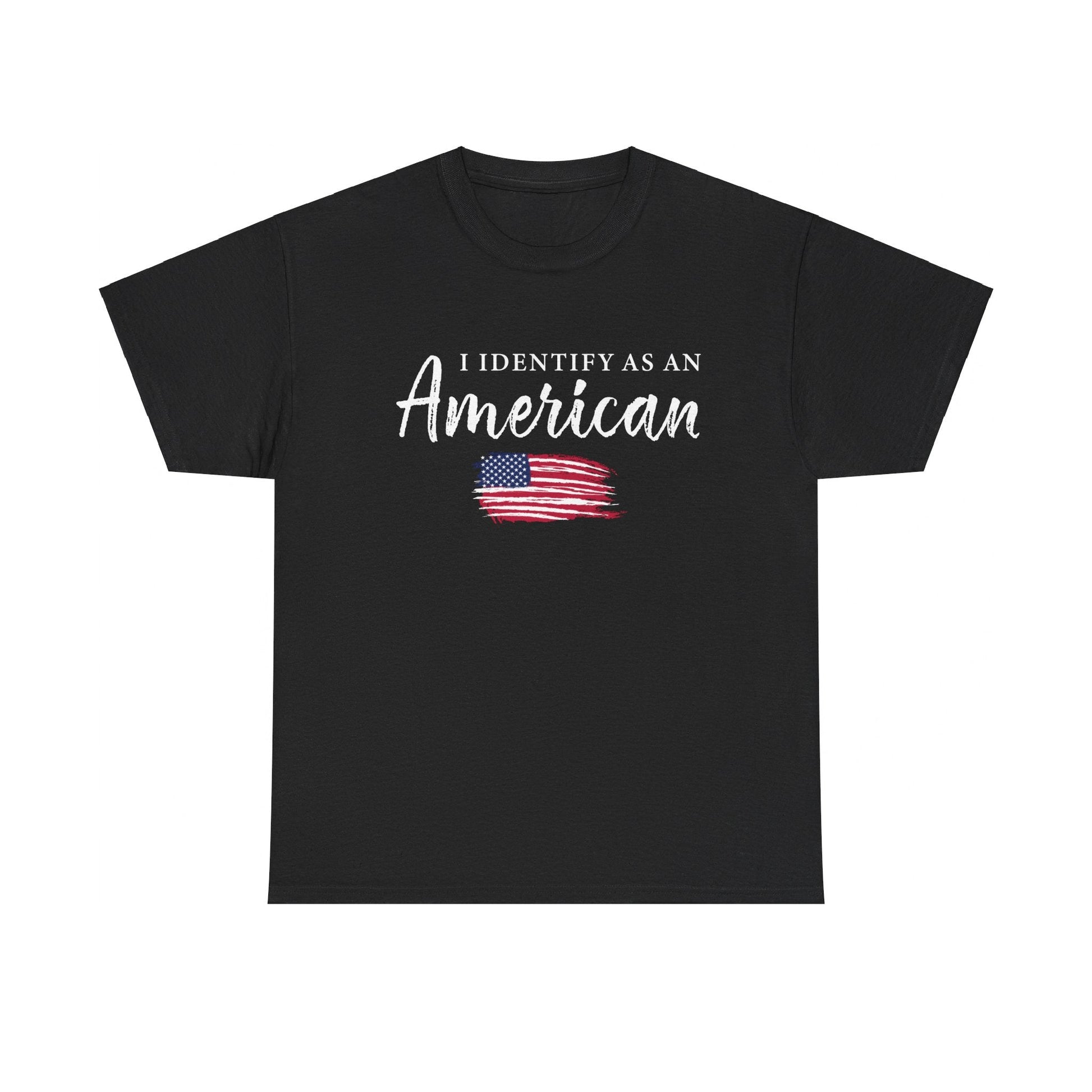 I Identify As An American Ladies T-Shirt - PatriotDepot.com