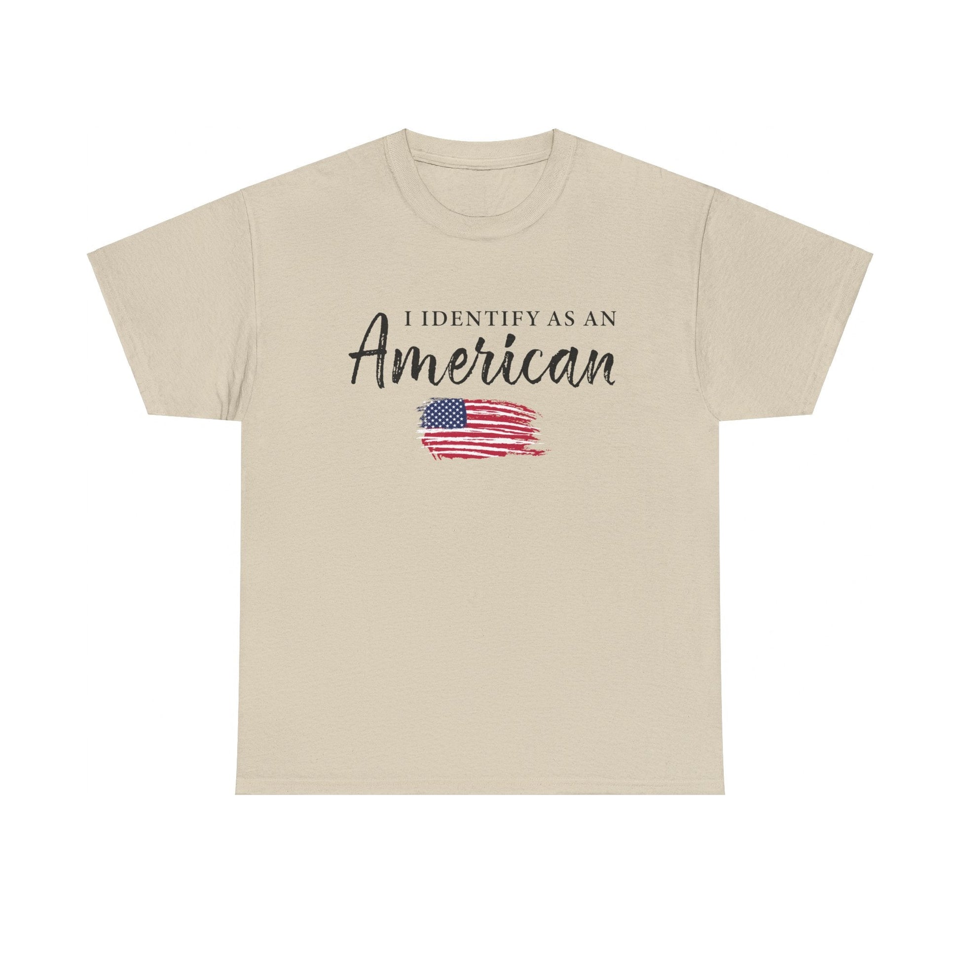 I Identify As An American Ladies T-Shirt - PatriotDepot.com