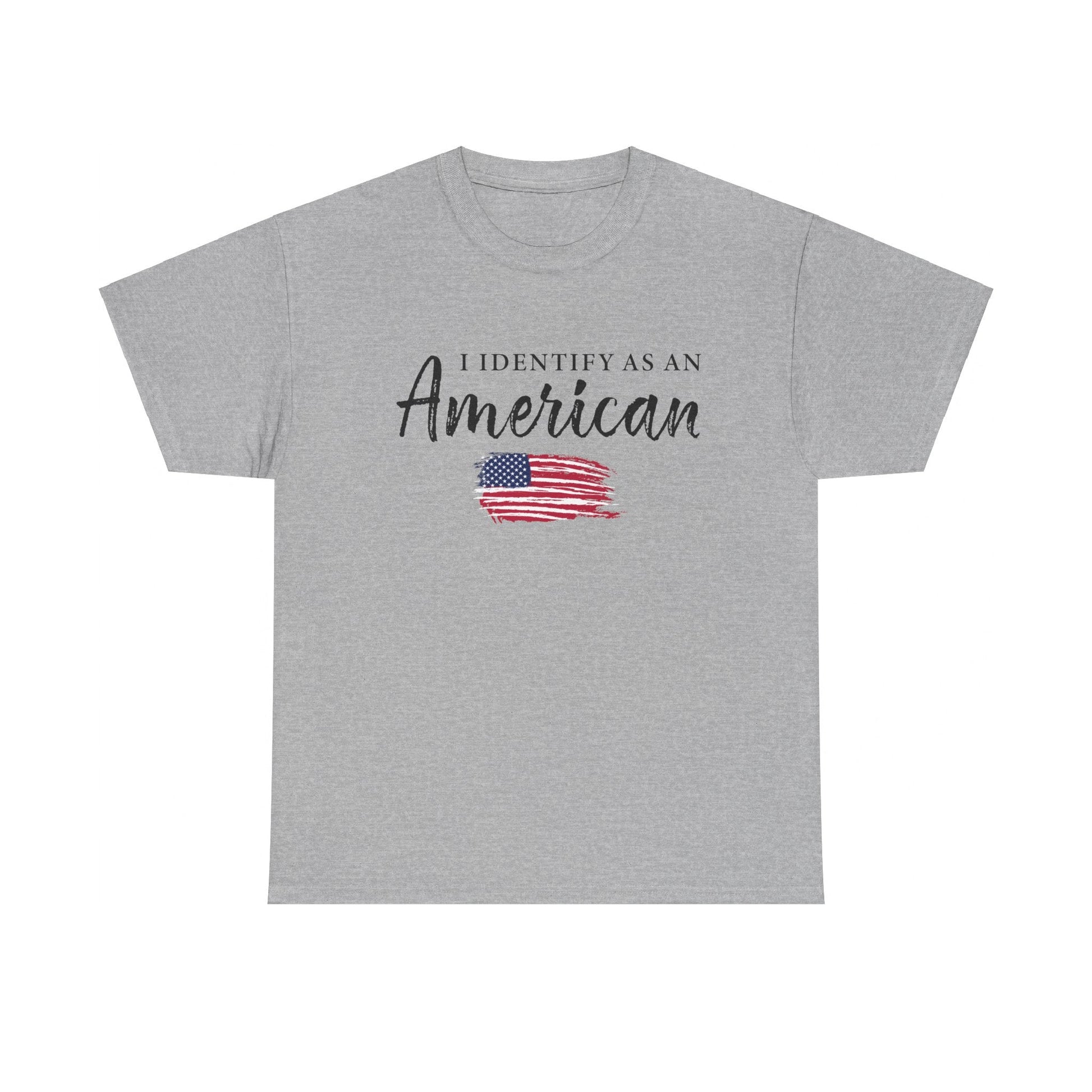 I Identify As An American Ladies T-Shirt - PatriotDepot.com