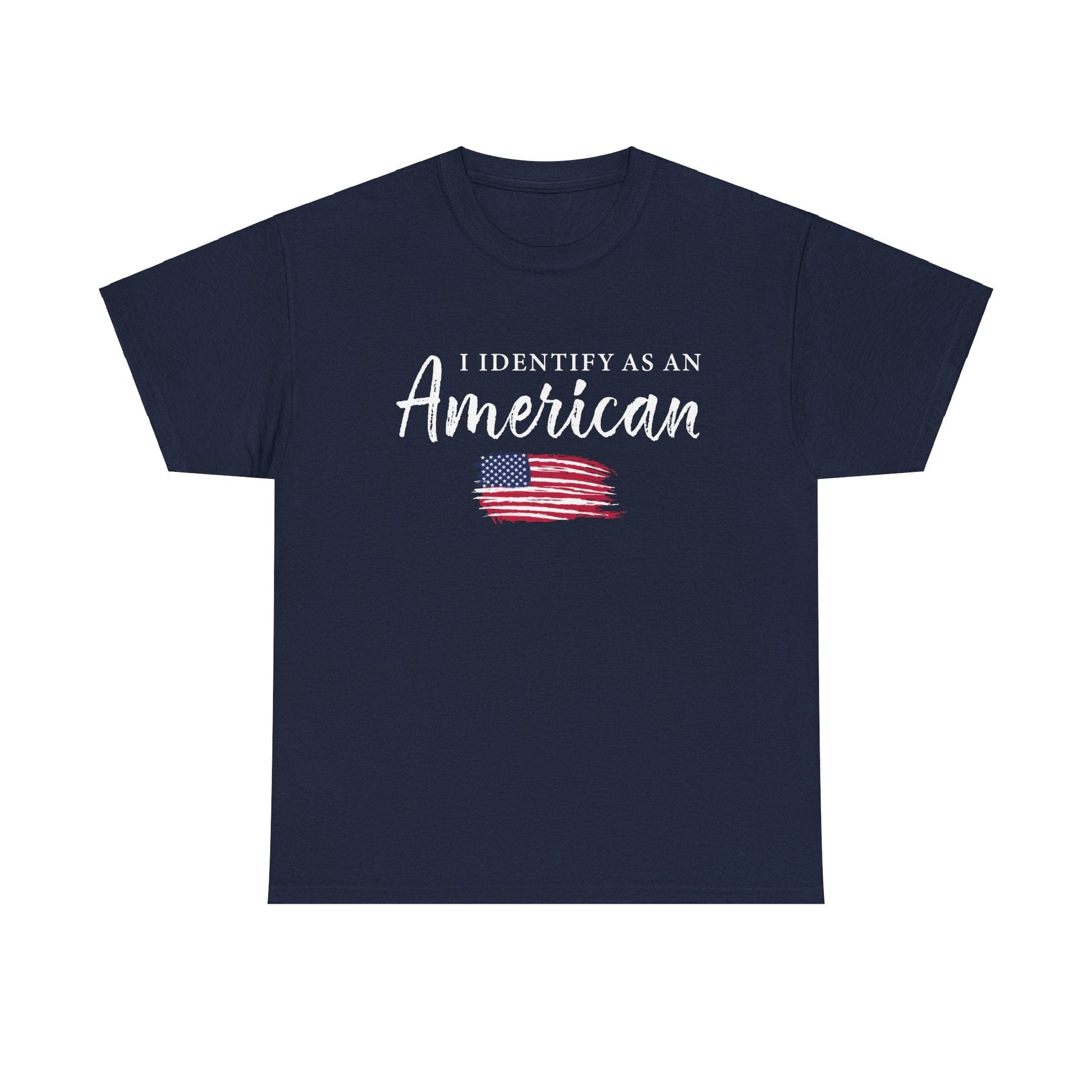 I Identify As An American Ladies T-Shirt - PatriotDepot.com