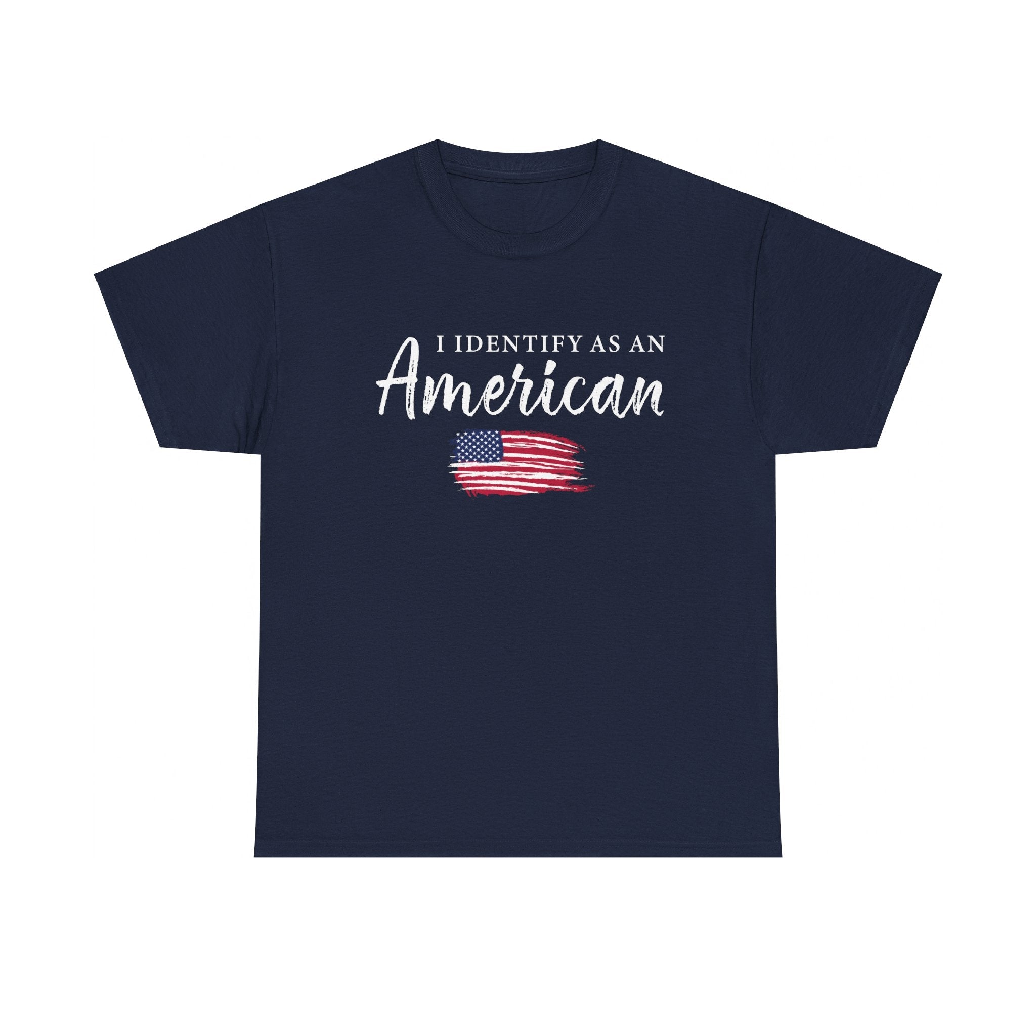 I Identify As An American Ladies T-Shirt - PatriotDepot.com