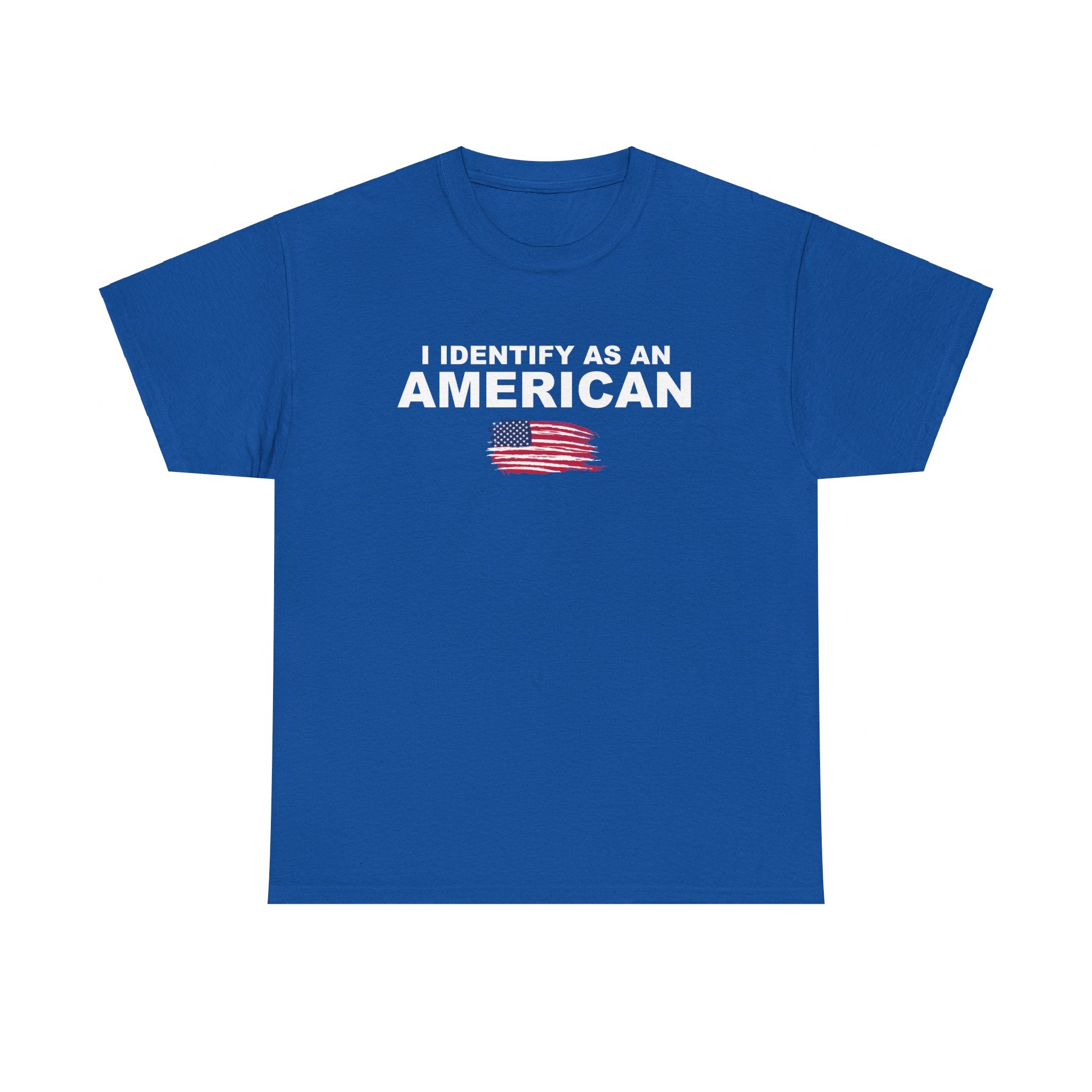 I Identify As An American T-Shirt – PatriotDepot.com