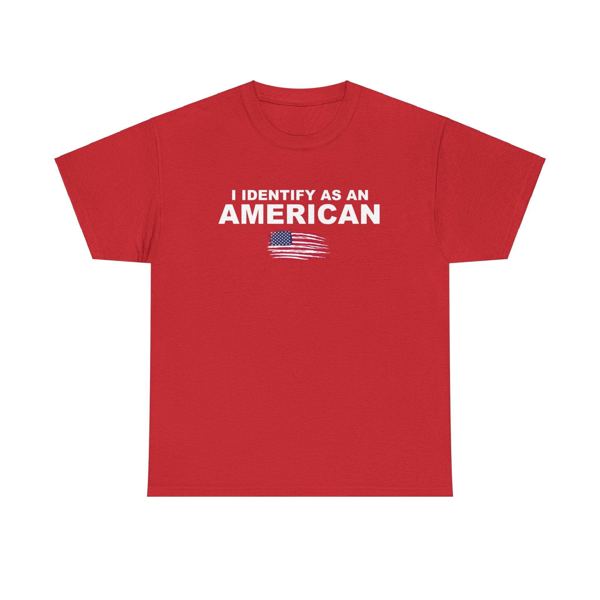 I Identify As An American T-Shirt – PatriotDepot.com