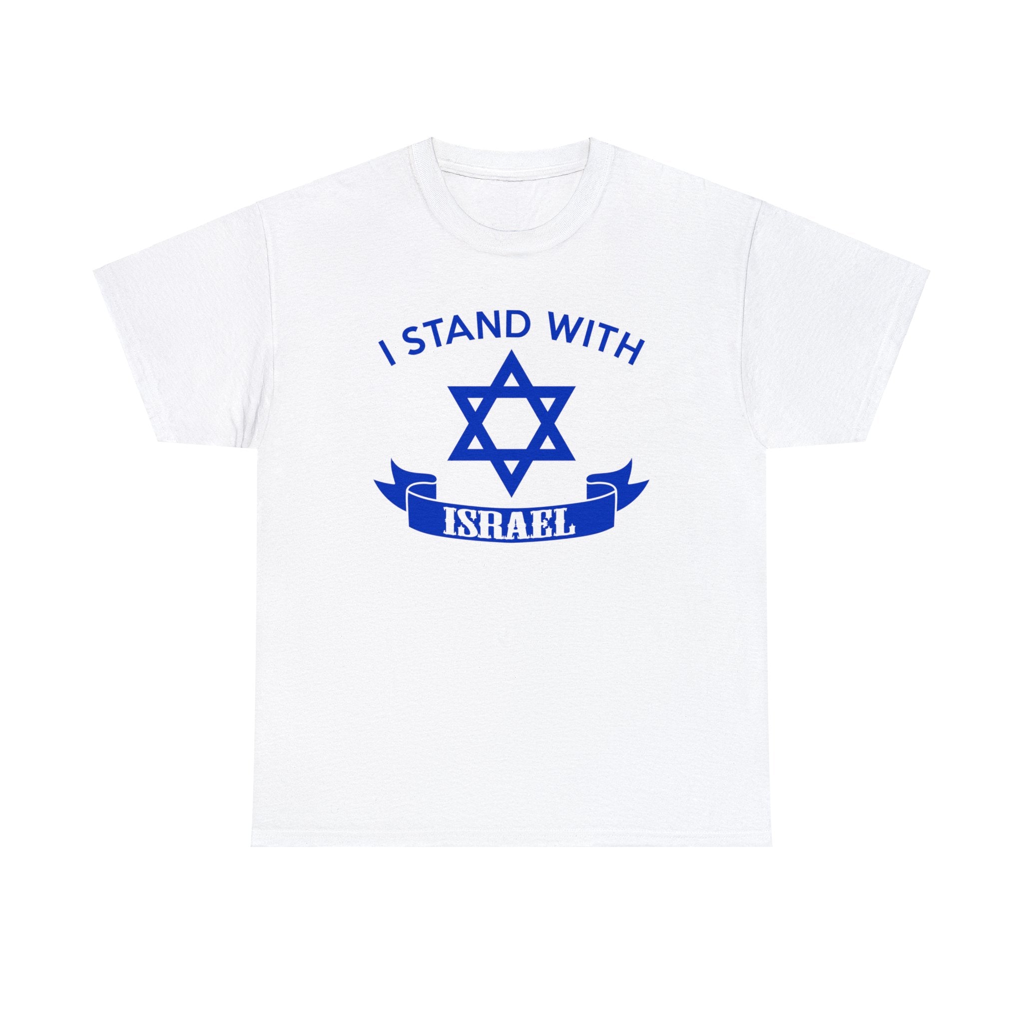 I Stand With Israel T-Shirt - PatriotDepot.com