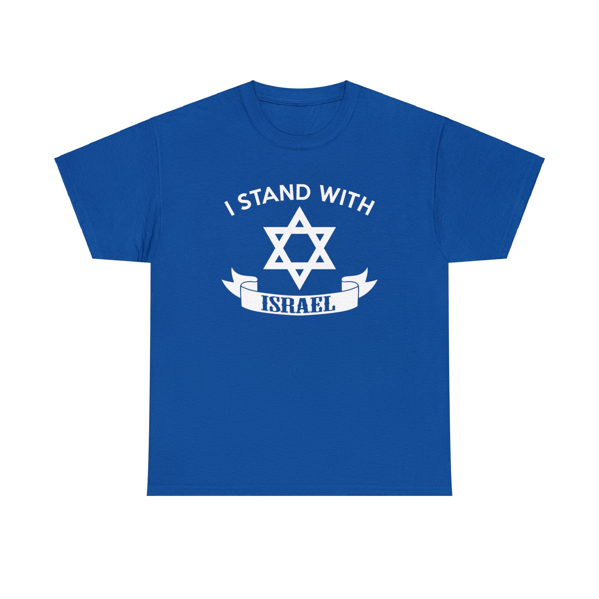 I Stand With Israel T-Shirt - PatriotDepot.com