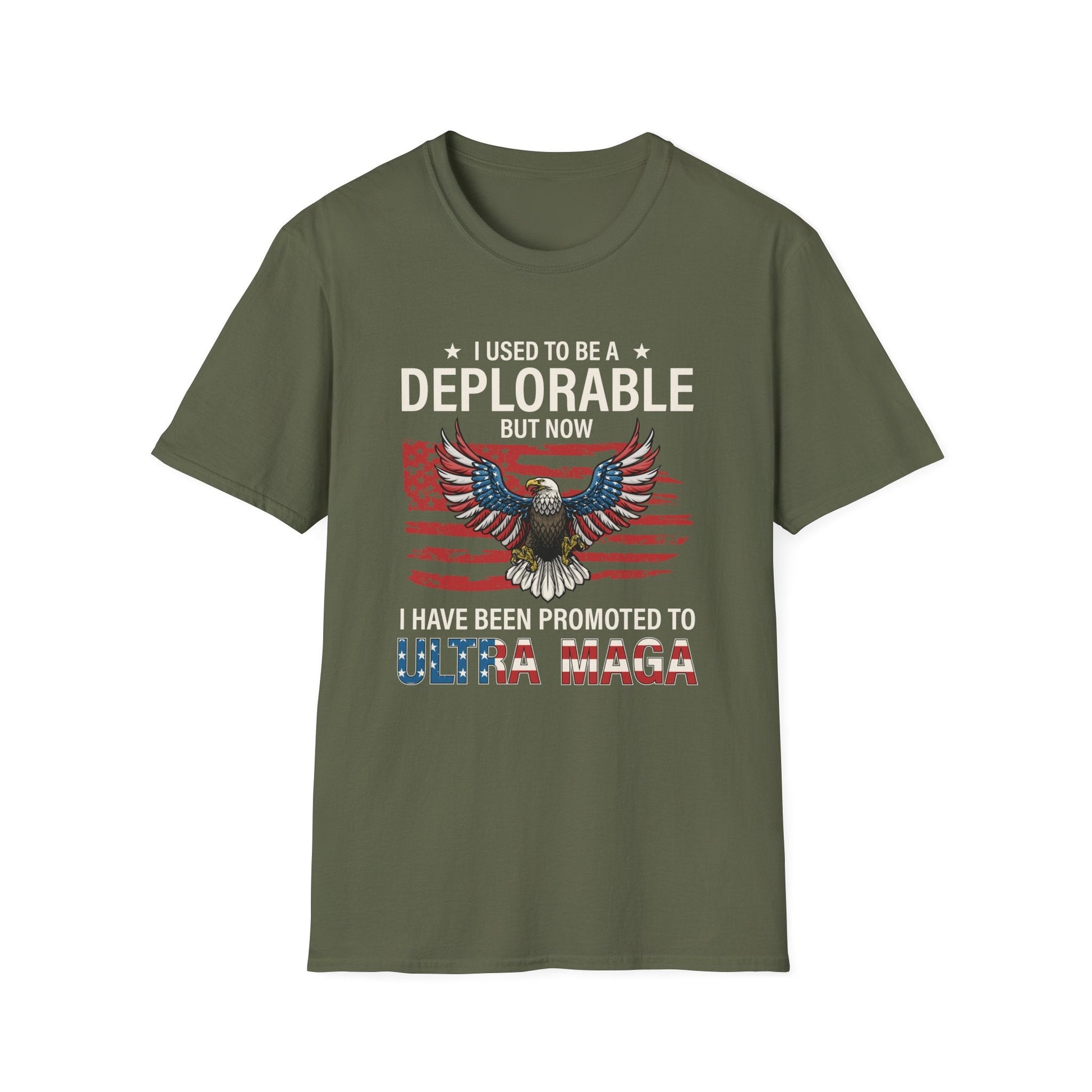 I used to be a Deplorable but now I've been promoted to ULTRA MAGA Unisex T-Shirt - PatriotDepot.com