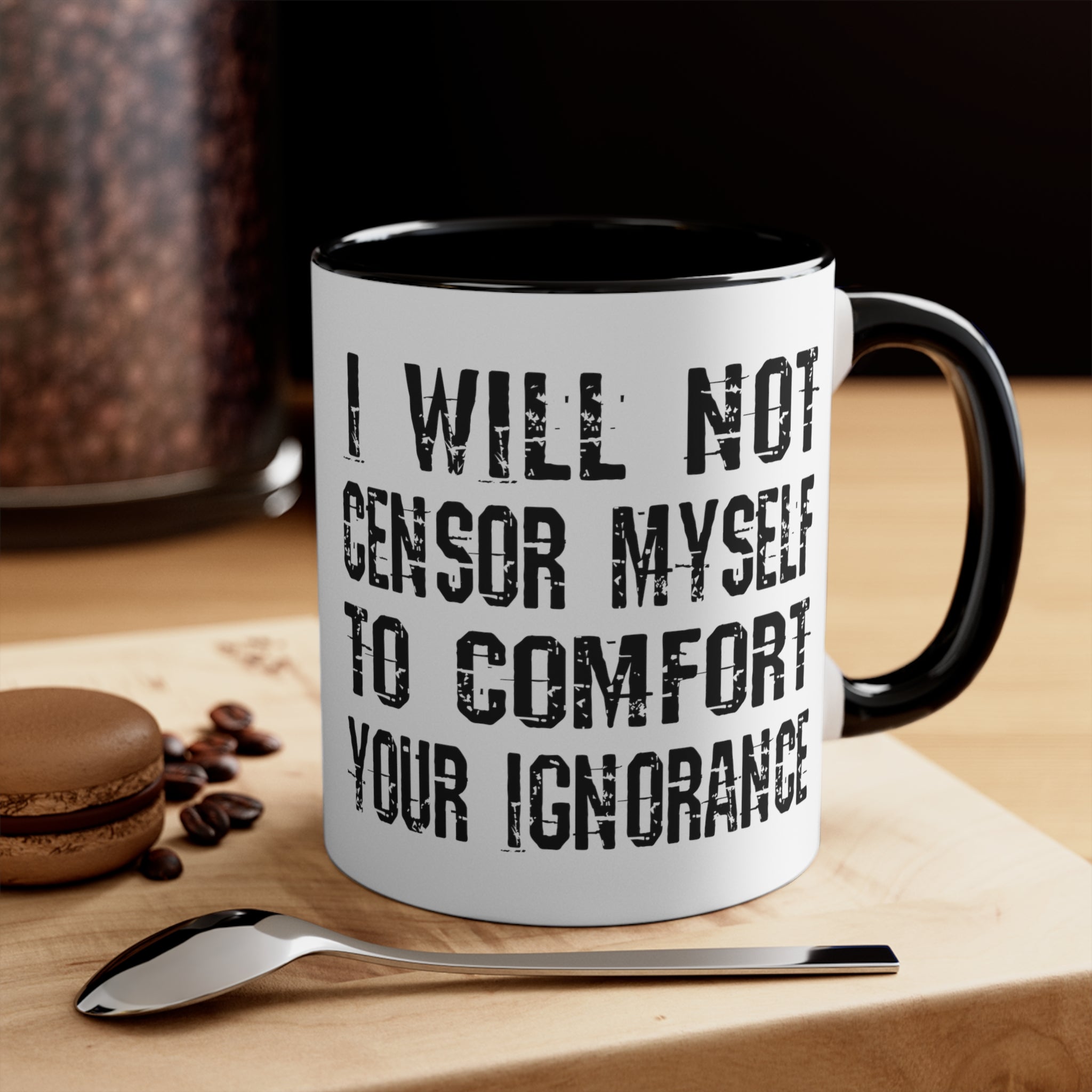 I Will Not Censor Myself Mug - PatriotDepot.com