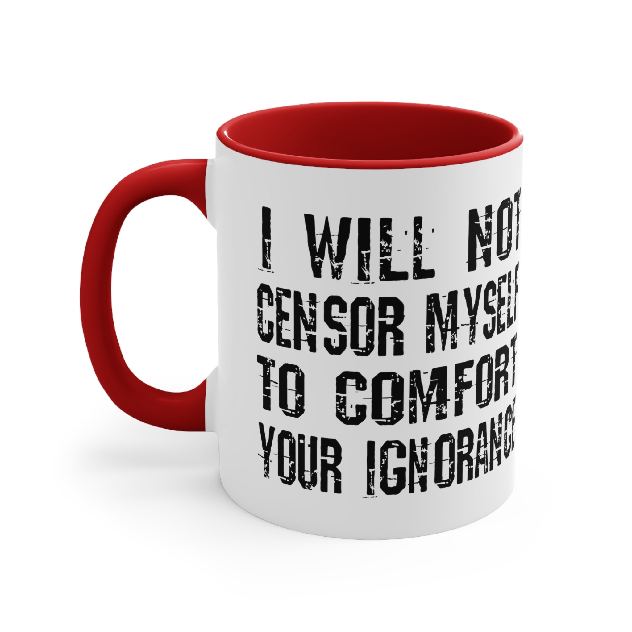 I Will Not Censor Myself Mug - PatriotDepot.com