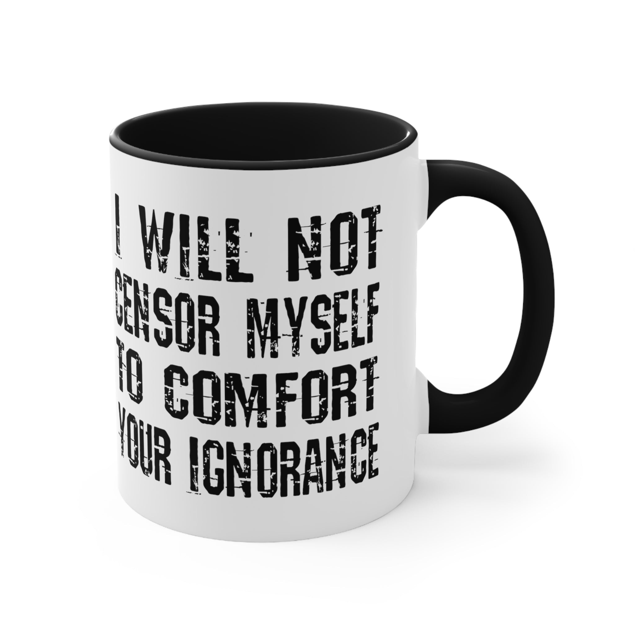 I Will Not Censor Myself Mug - PatriotDepot.com