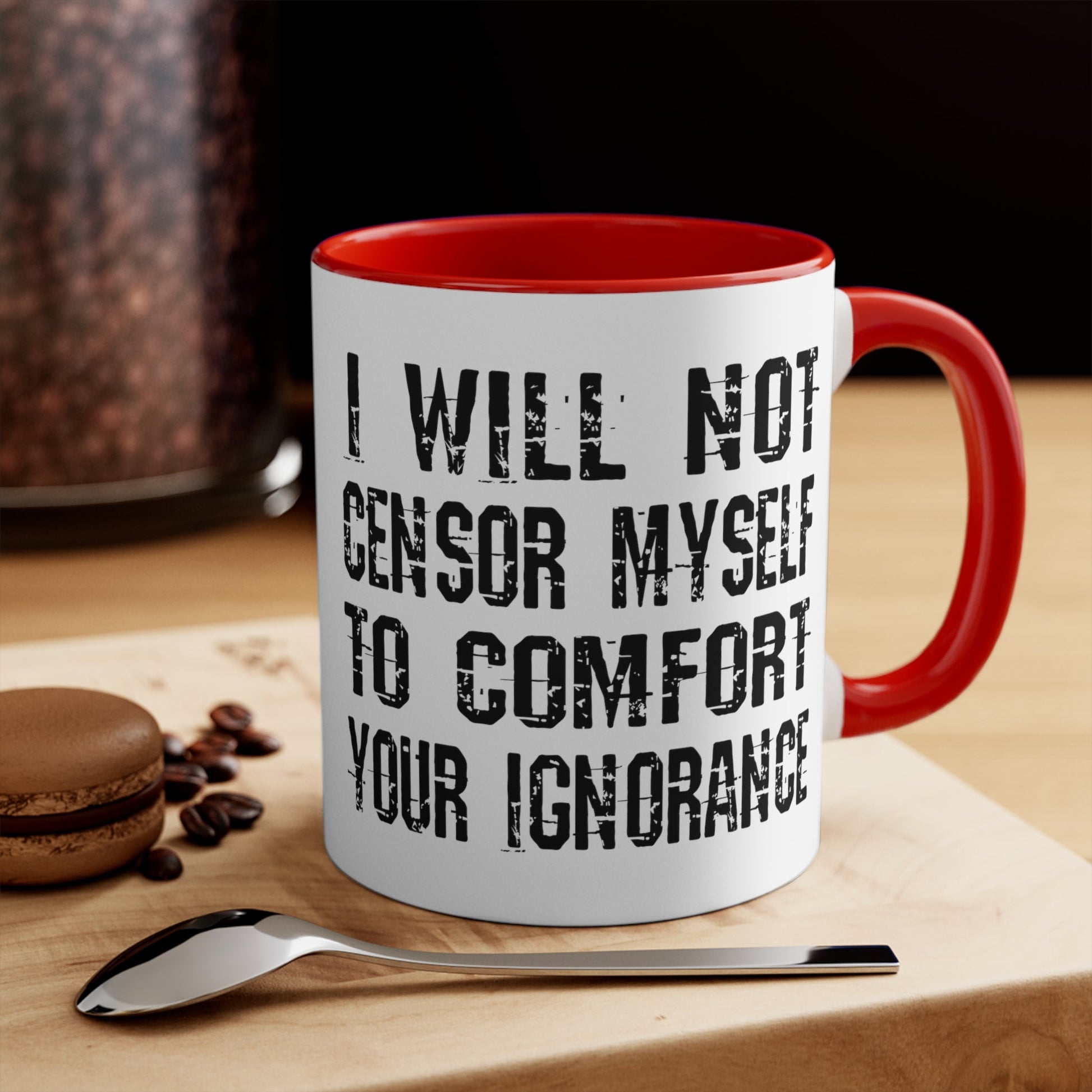 I Will Not Censor Myself Mug - PatriotDepot.com