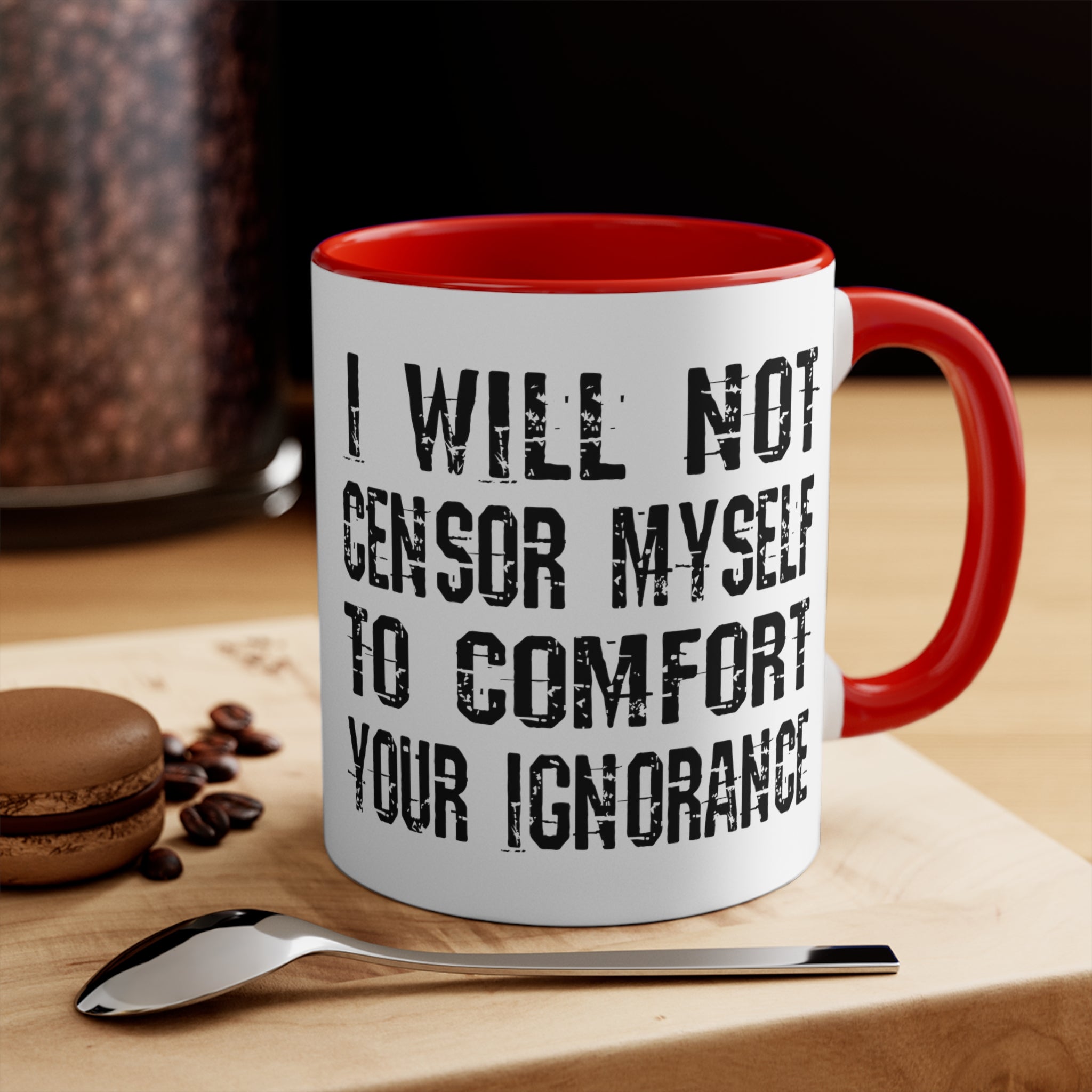 I Will Not Censor Myself Mug - PatriotDepot.com