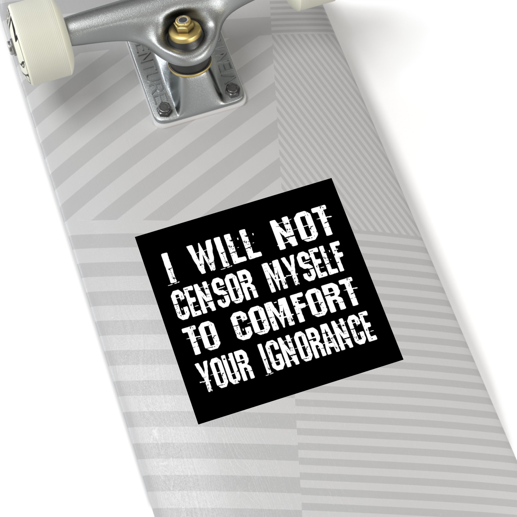 I Will Not Censor Myself Sticker (Indoor\Outdoor) - PatriotDepot.com