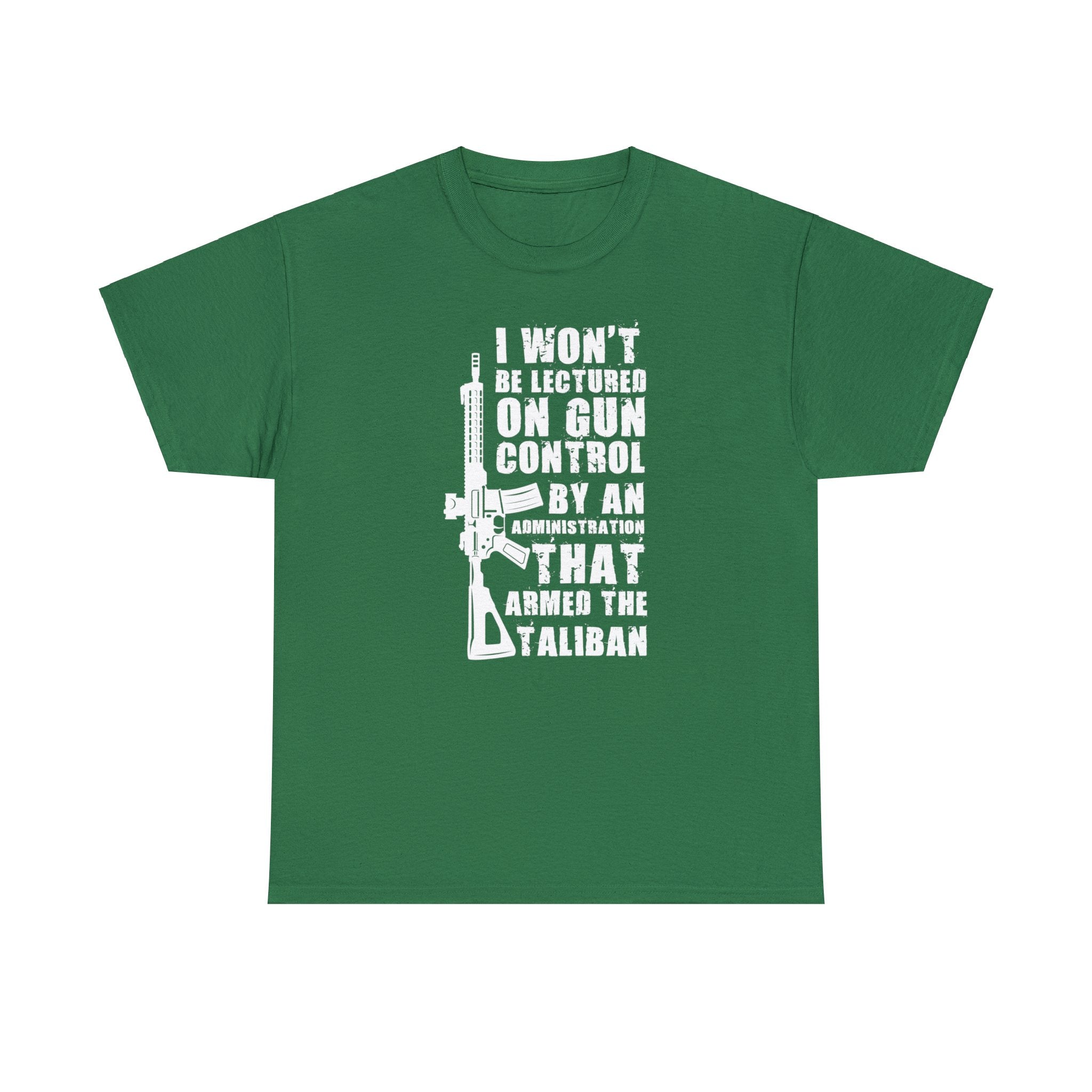 "I Won't Be Lectured on Gun Control..." Unisex T-Shirt - PatriotDepot.com