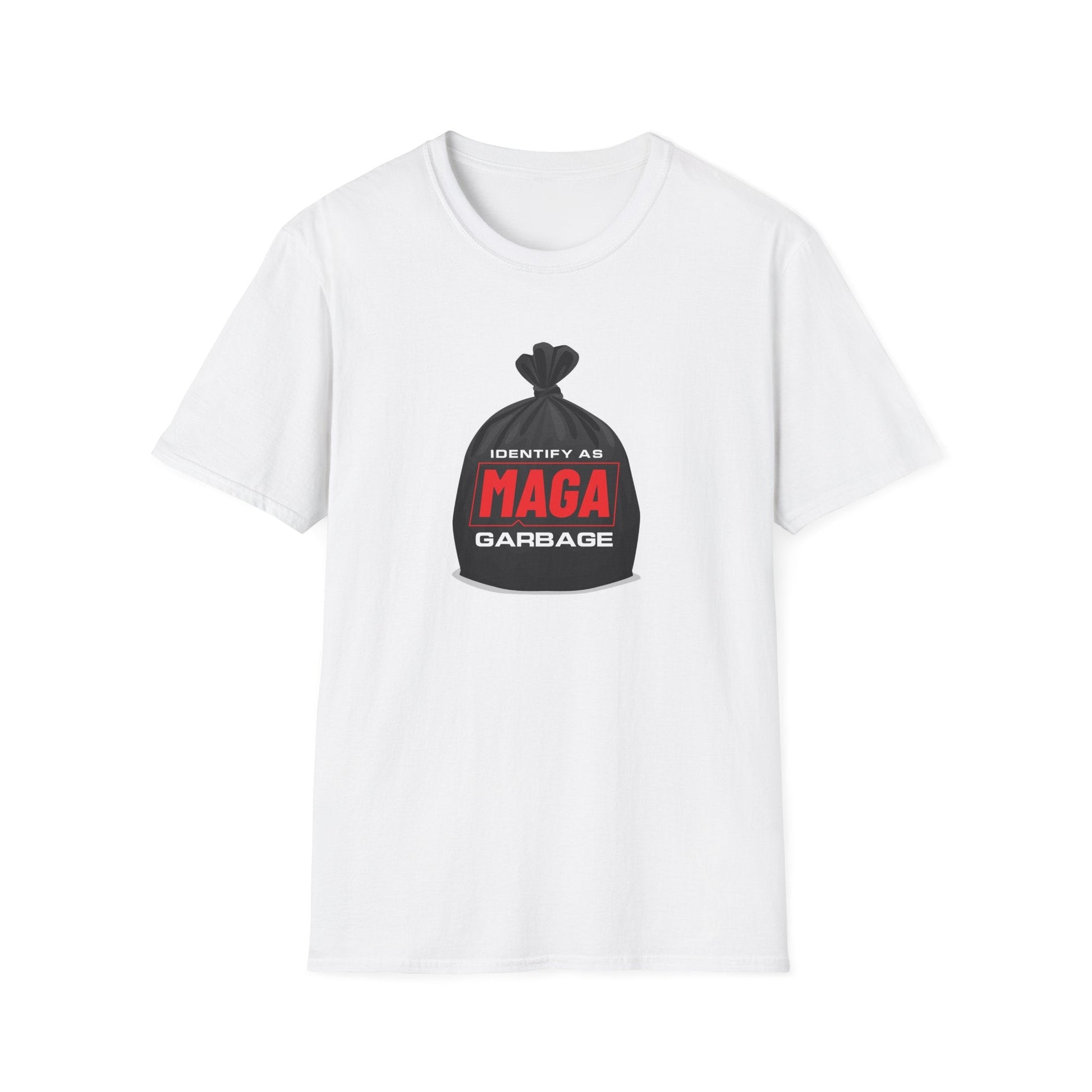 Identify As MAGA Garbage T-Shirt - PatriotDepot.com