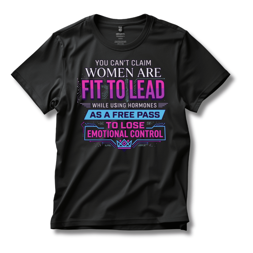 If Women Are Fit to Lead T-Shirt | Designed by Women - PatriotDepot.com