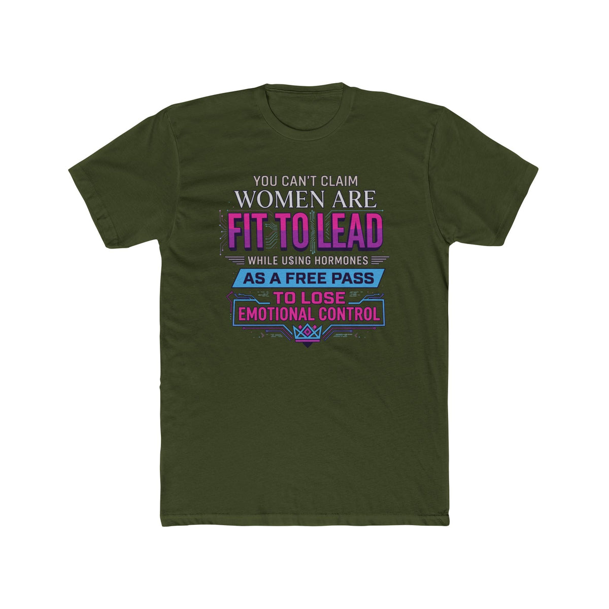 If Women Are Fit to Lead T-Shirt | Designed by Women - PatriotDepot.com