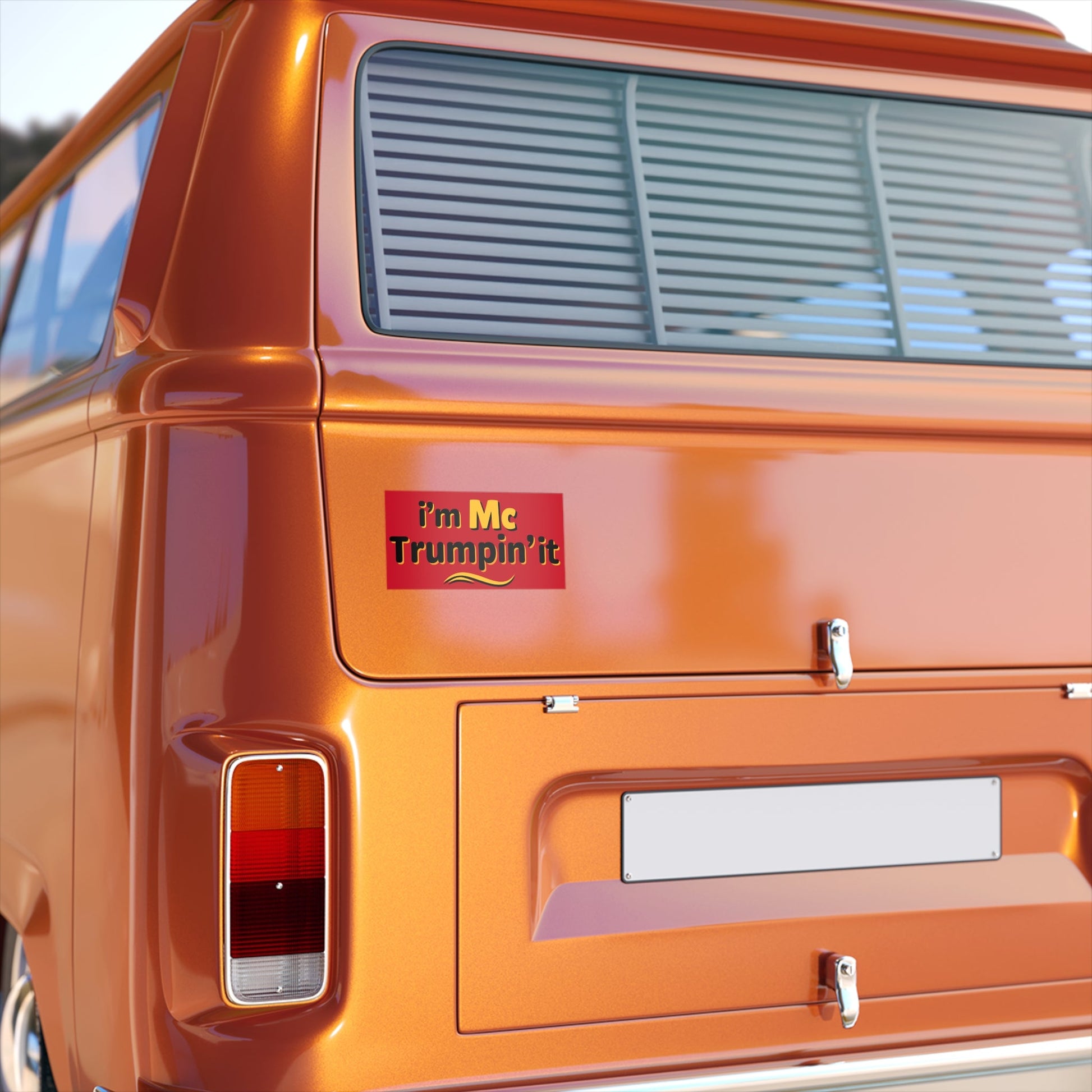 I'm McTrumpin' It Bumper Sticker - PatriotDepot.com