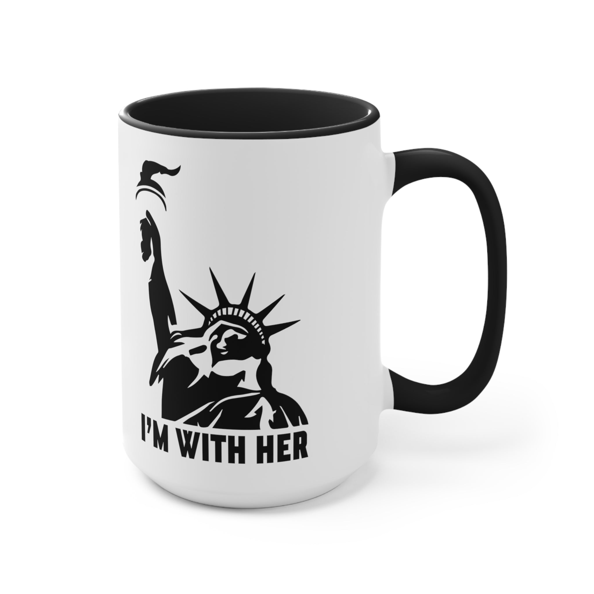 I'm With Her Mug (2 Sizes, 3 Colors) - PatriotDepot.com