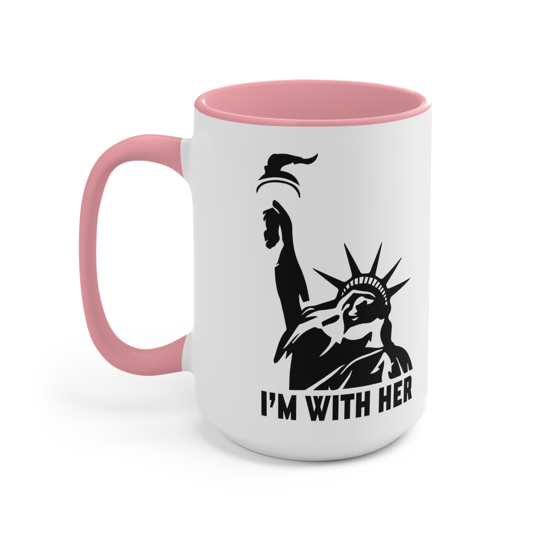 I'm With Her Mug (2 Sizes, 3 Colors) - PatriotDepot.com