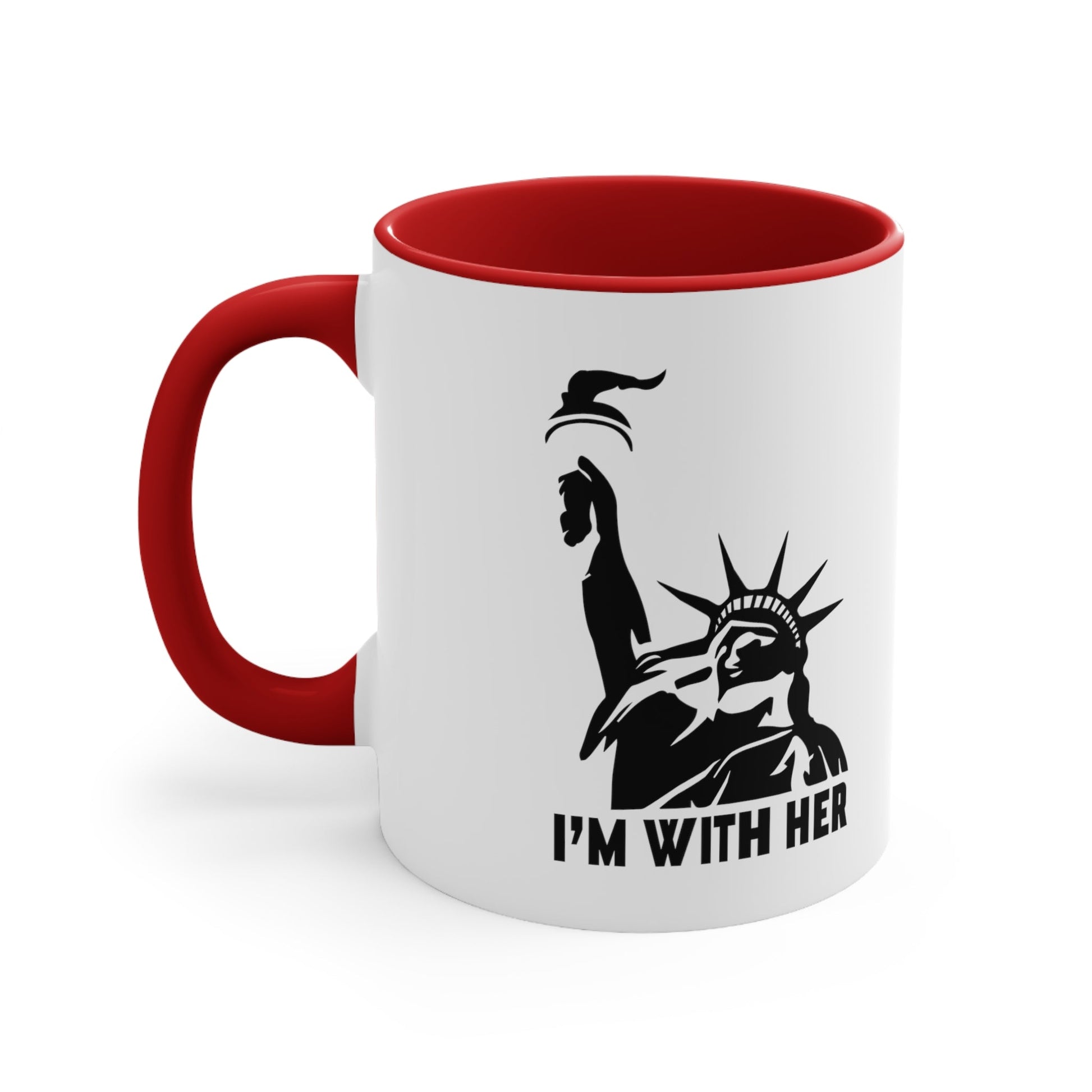 I'm With Her Mug (2 Sizes, 3 Colors) - PatriotDepot.com