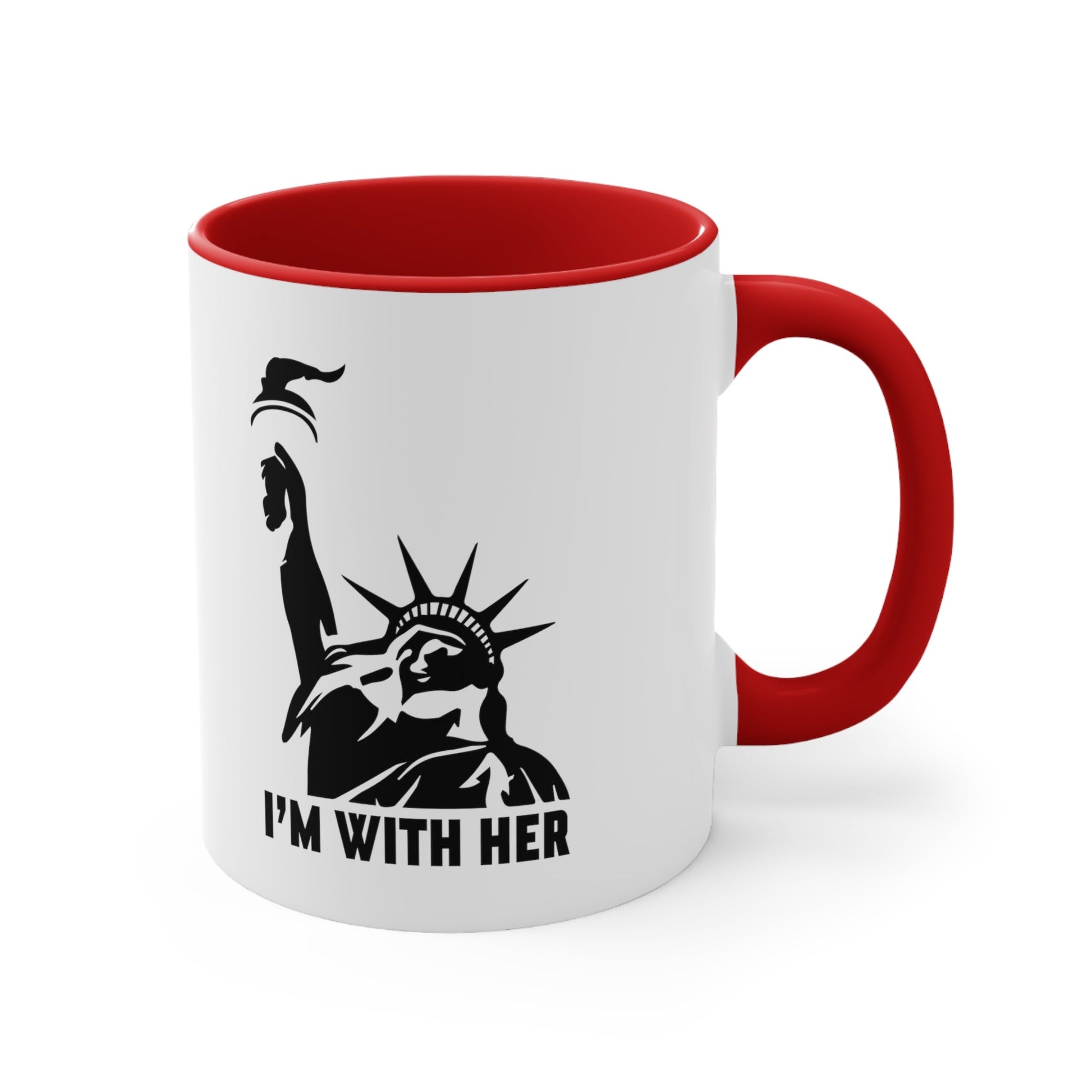 I'm With Her Mug (2 Sizes, 3 Colors) - PatriotDepot.com