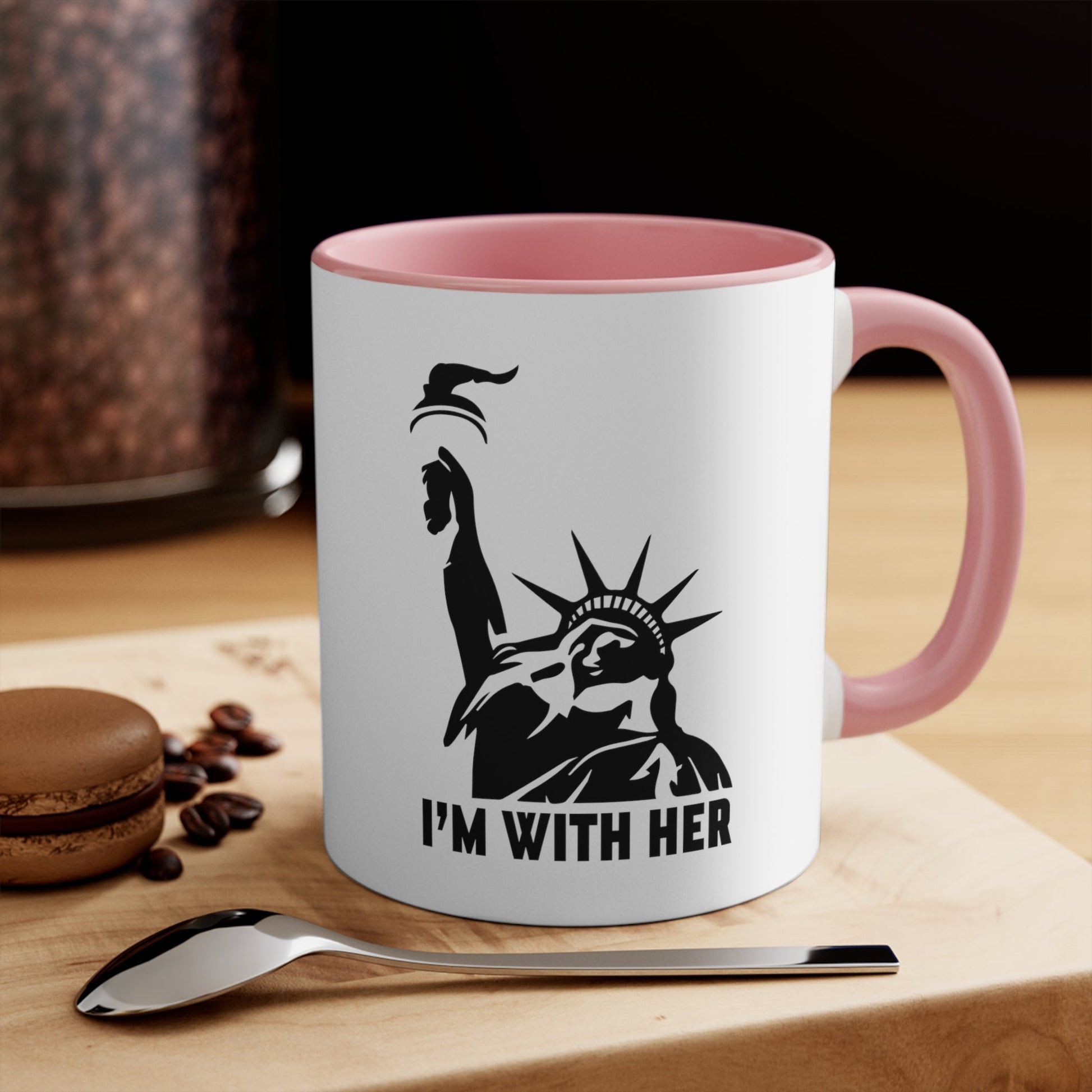 I'm With Her Mug (2 Sizes, 3 Colors) - PatriotDepot.com